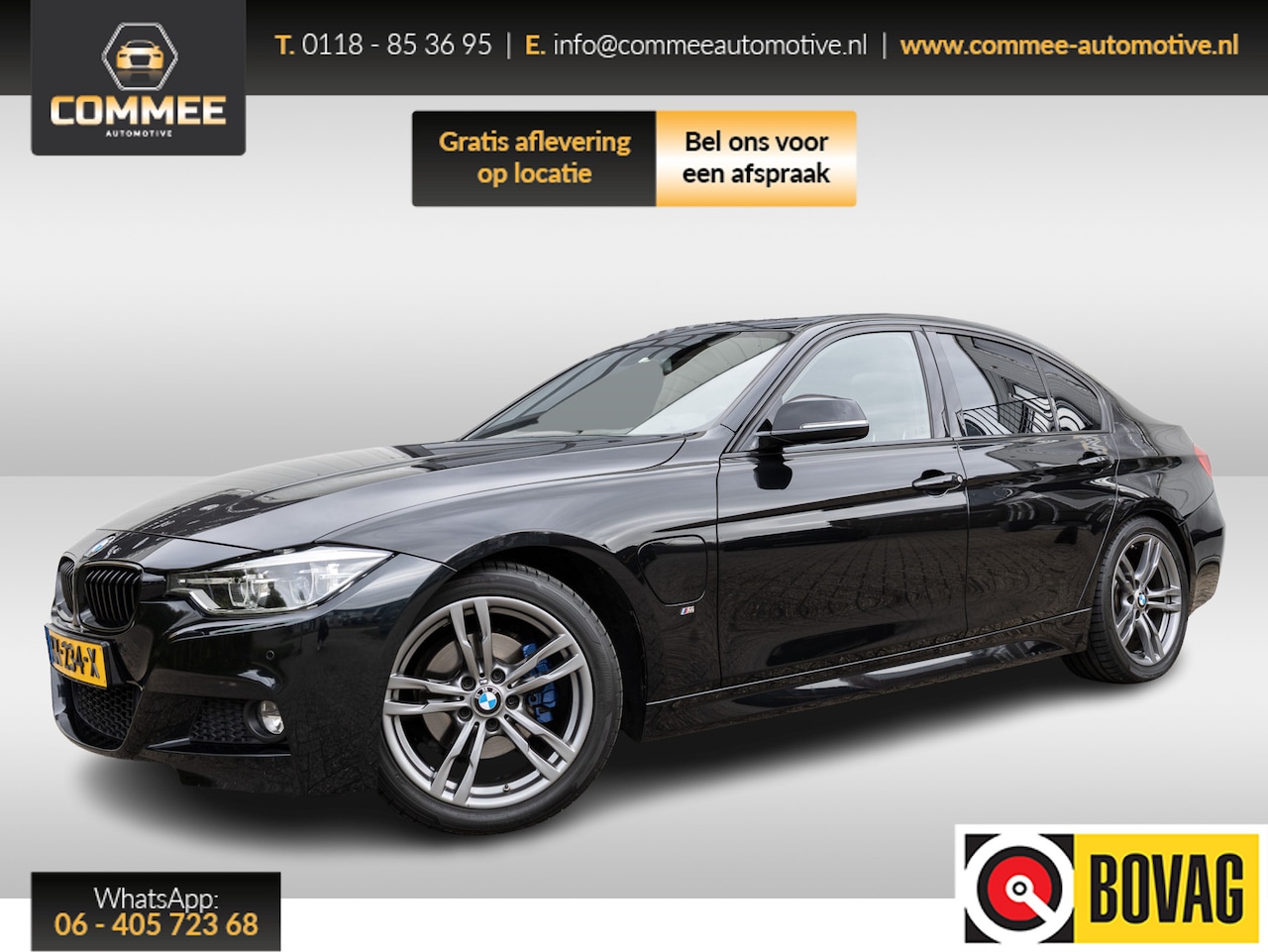 BMW 3-serie - 330e Centennial High Executive ✅NAV✅PDC✅schuifdak✅Leer - AutoWereld.nl