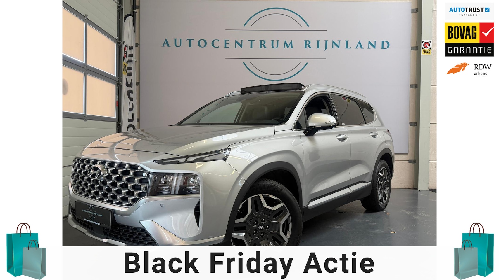 Hyundai Santa Fe - 1.6 T-GDI PHEV Premium Plus Sky 1.6 T-GDI PHEV Premium Plus Sky - AutoWereld.nl