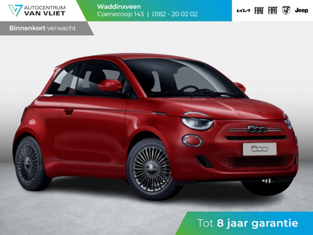 Fiat 500 - 1.0 Hybrid Torino | Private Lease € 399,- | New | Clima | Carplay | PDC | Priv Glass | Ros - AutoWereld.nl
