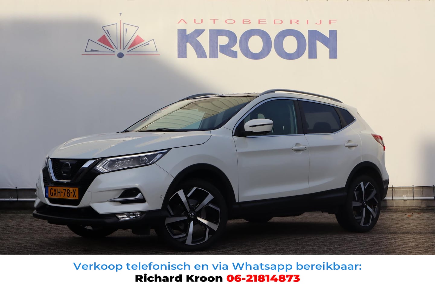 Nissan Qashqai - 1.2 Tekna|Trekhaak|Navigatie|Sensoren| - AutoWereld.nl