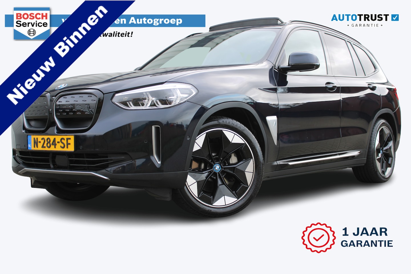 BMW iX3 - High Executive 80 kWh | Incl. 12 maanden garantie | Assisted driving | Climate control | A - AutoWereld.nl