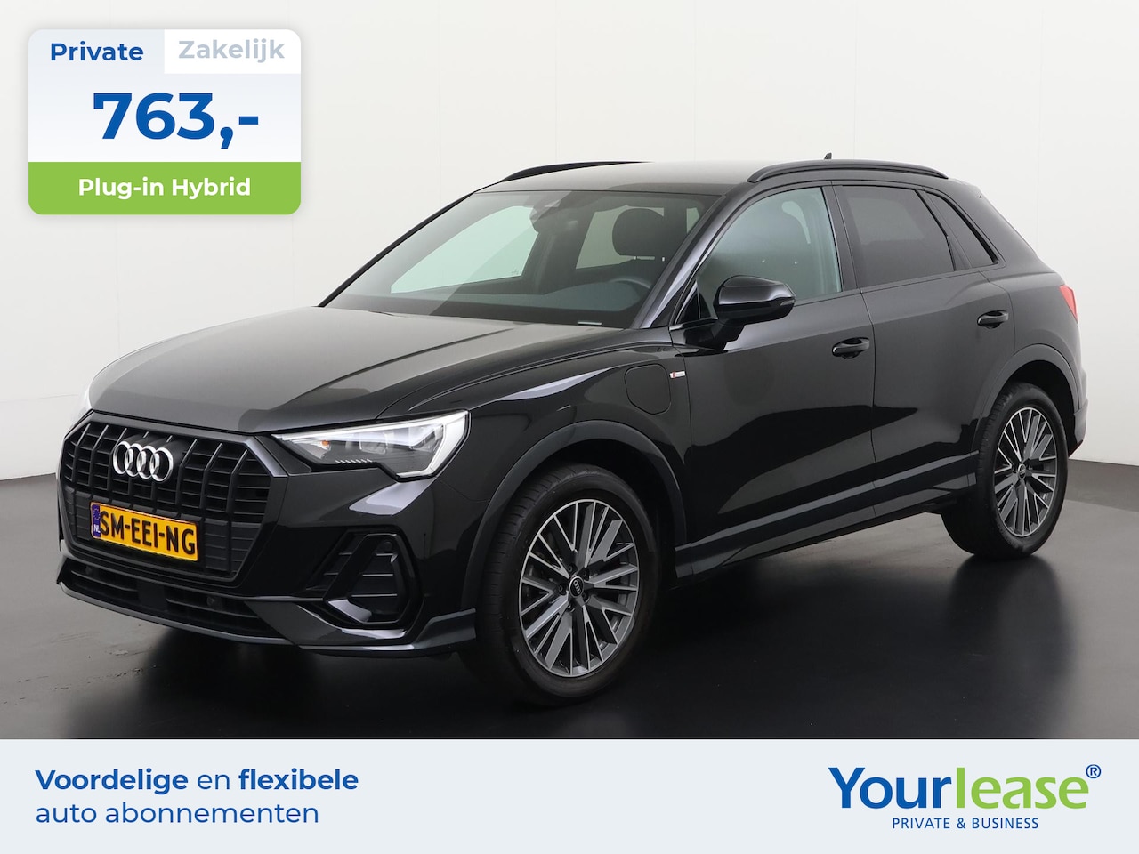 Audi Q3 - 45 TFSIe S Line Optiek Zwart | All-in 763,- Private Lease | Direct uit voorraad - AutoWereld.nl