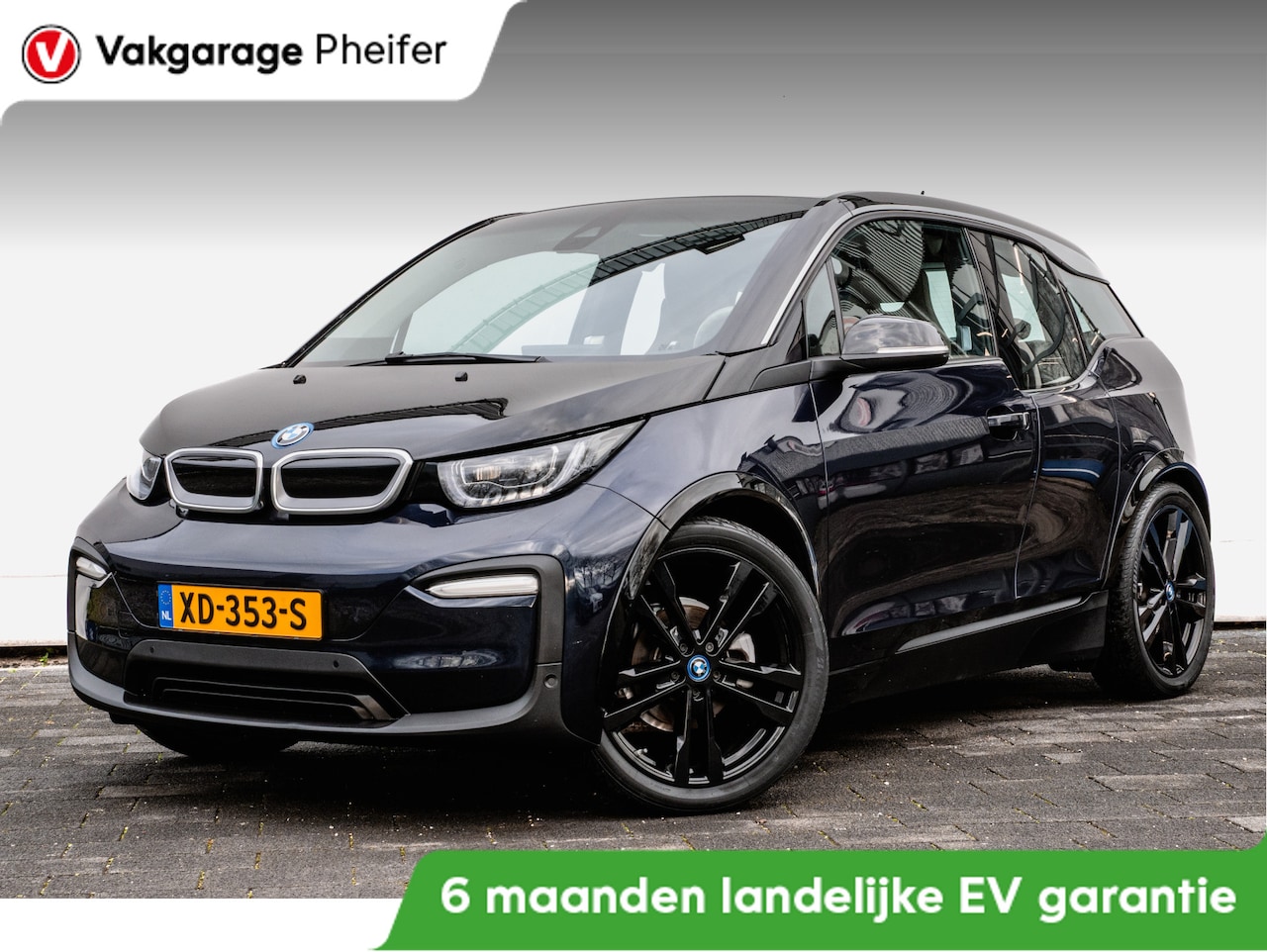 BMW i3 - 120Ah 42 kWh Sportpakket/ Camera/ Prof. navigatie/ Stoelverwarming/ Full led/ Warmtepomp - AutoWereld.nl