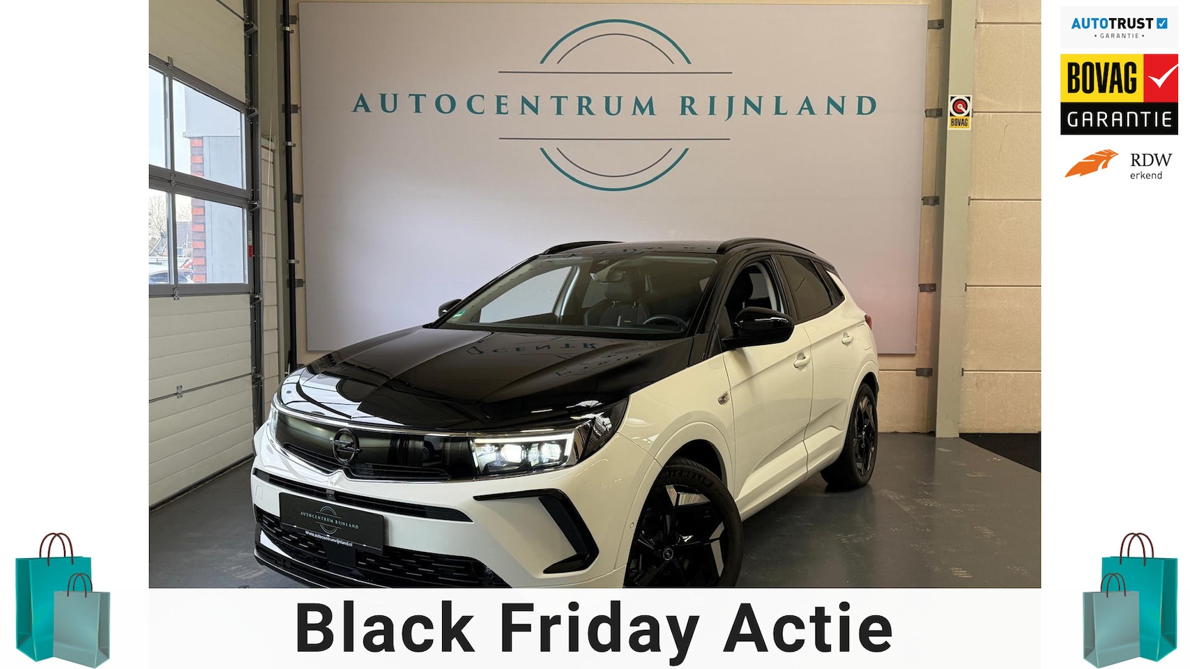 Opel Grandland - 1.6 Turbo Plug-In Hybrid 4x4 GSe 1 Jaar Bovag Garantie - AutoWereld.nl