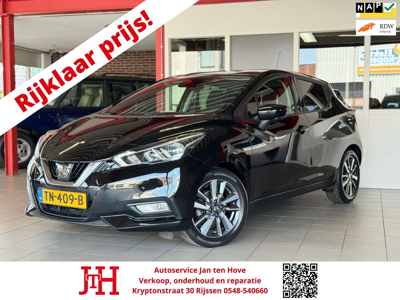 Nissan Micra - 0.9 IG-T N-Connecta*360 Camera*Cruise Control*Clima*Navi*Parkeersensoren* - AutoWereld.nl