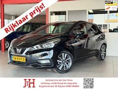 Nissan Micra - 0.9 IG-T N-Connecta*360 Camera*Cruise Control*Clima*Navi*Parkeersensoren