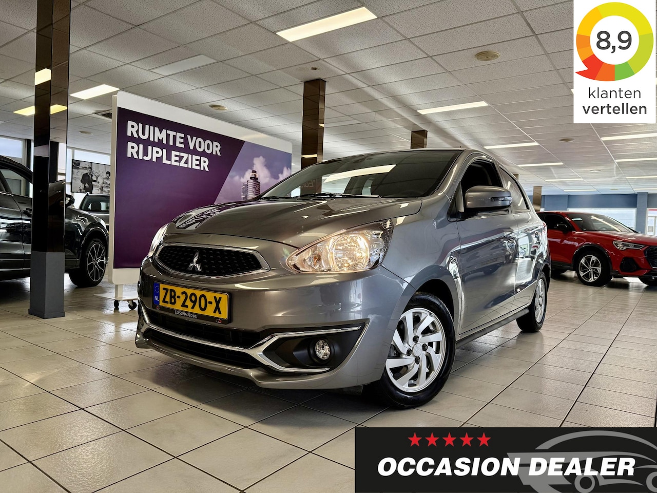 Mitsubishi Space Star - 1.2 Advance *1e EIG*KEYL*CRUISE*APP*NAVI*CLIMA* - AutoWereld.nl