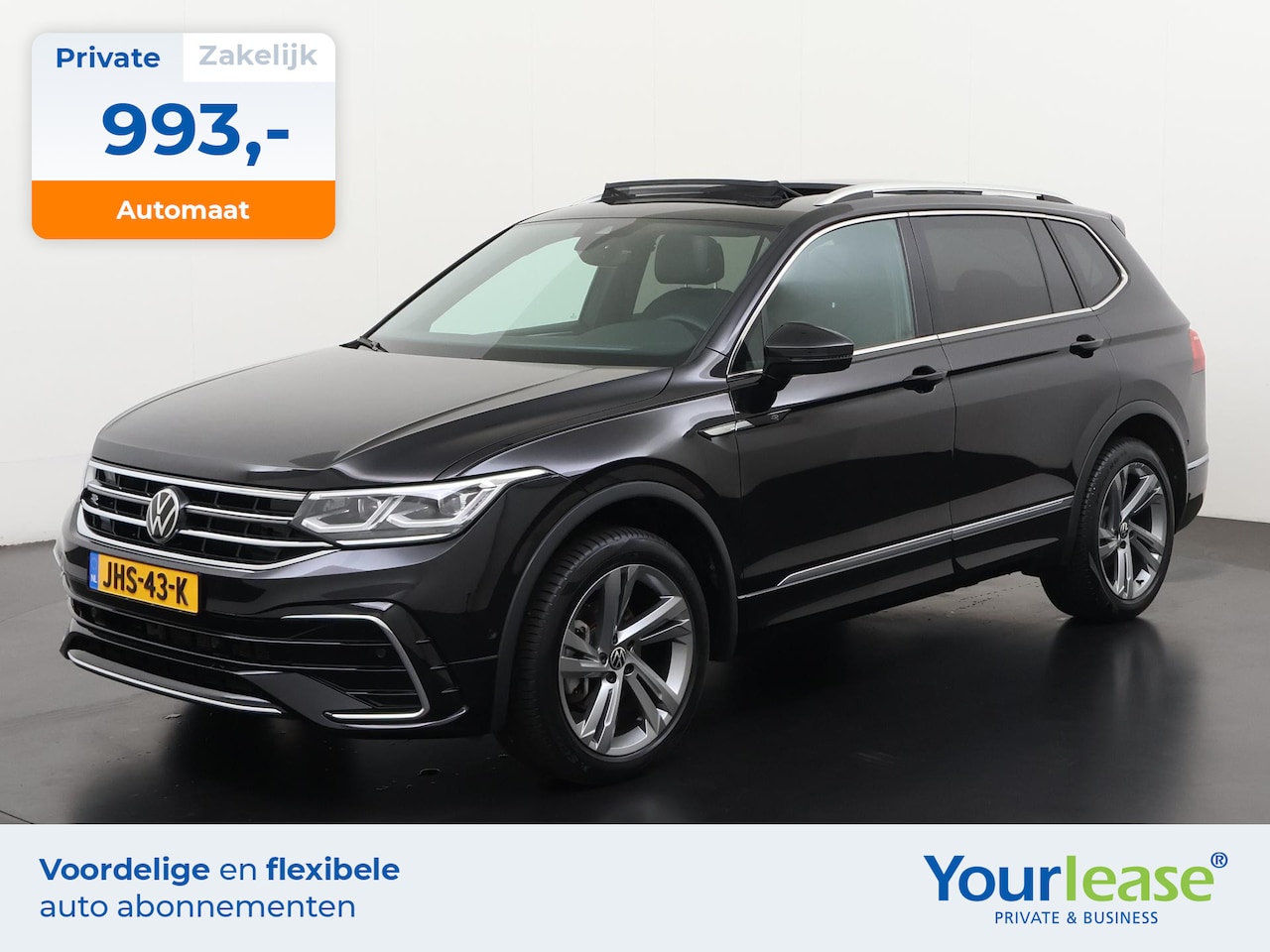 Volkswagen Tiguan Allspace - 1.5 TSI R-Line DSG | All-in 993,- Private Lease | Zondag Open! - AutoWereld.nl
