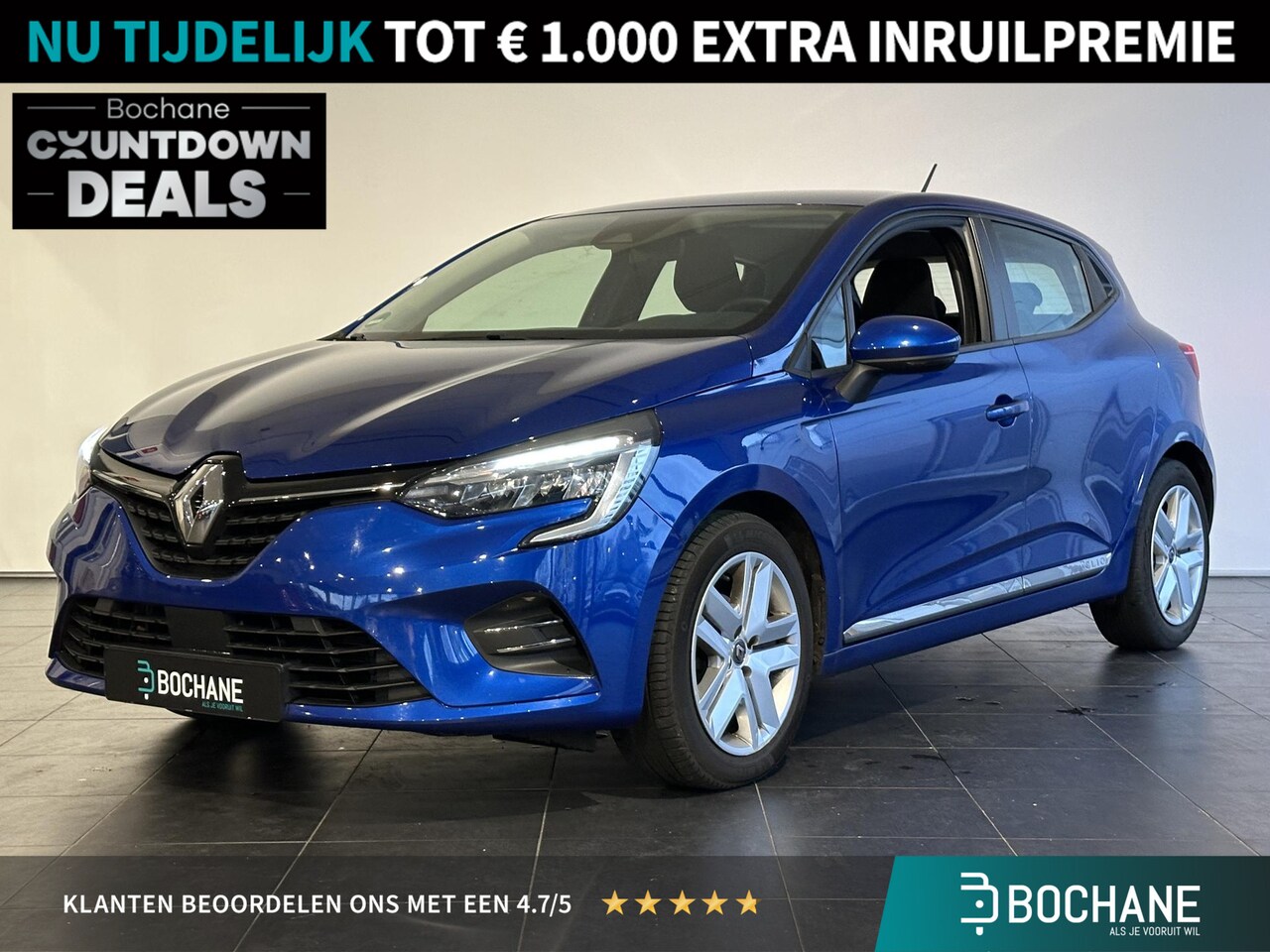 Renault Clio - 1.0 TCe Zen NAVIGATIE | TREKHAAK | PARKEERSENSOREN ACHTER | AIRCO - AutoWereld.nl