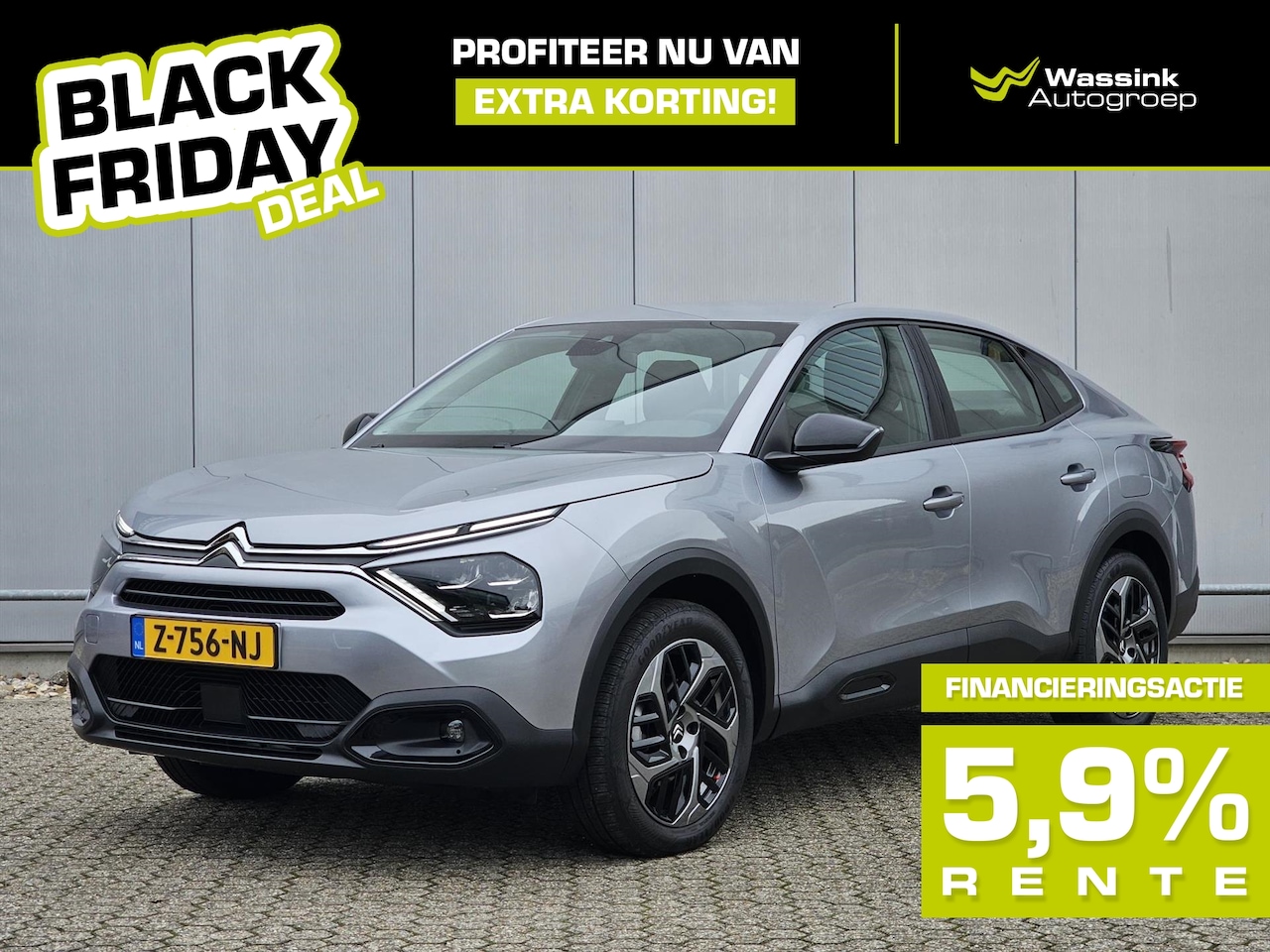 Citroën C4 X - BLACK FRIDAY DEAL 130pk Automaat Feel Pack I Navigatie | Parkeercamera - AutoWereld.nl