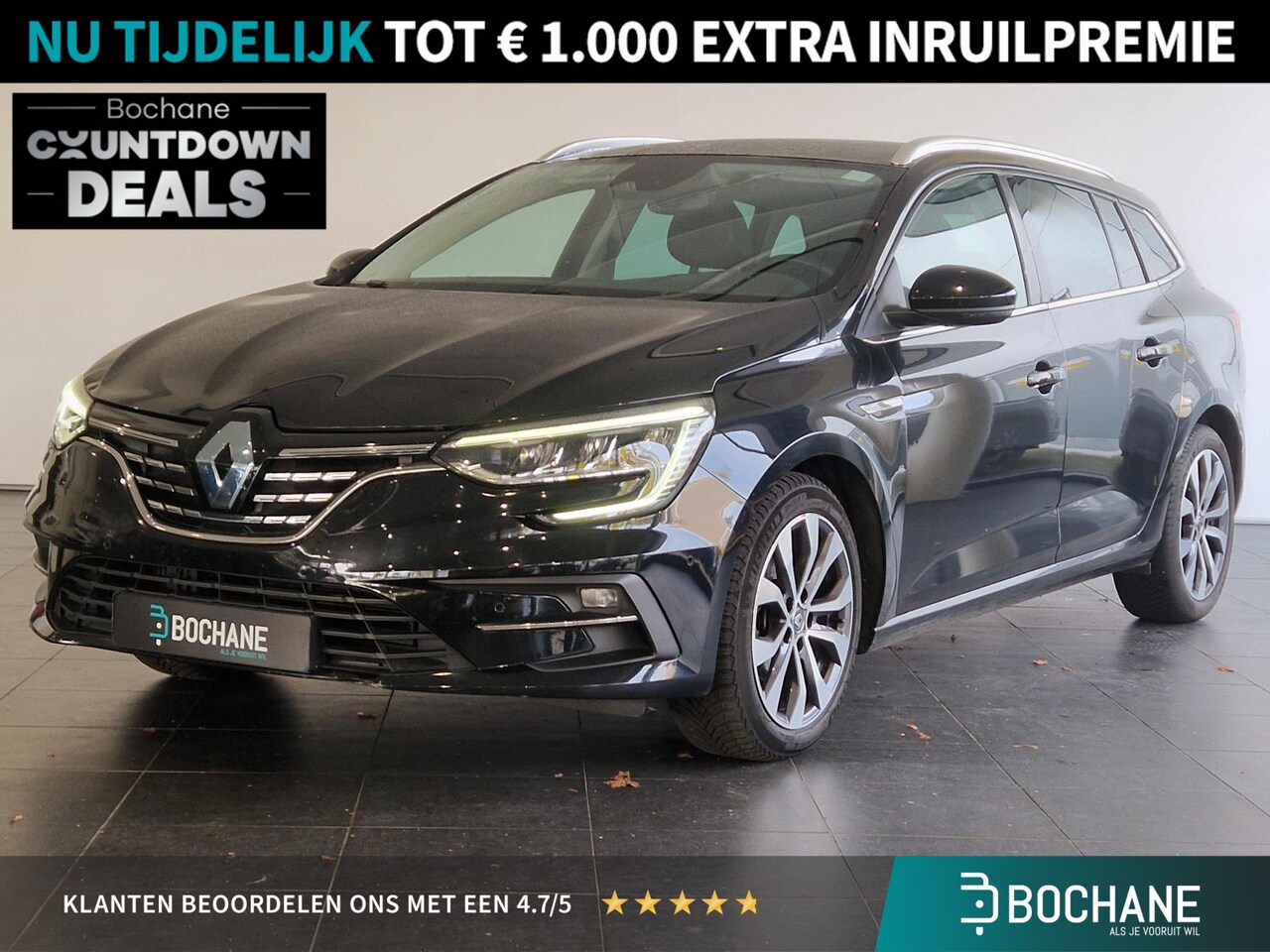 Renault Mégane Estate - 1.3 TCe 140 Techno TREKHAAK | DODEHOEK DETECTIE | NAVIGATIE | CLIMATE CONTROL - AutoWereld.nl