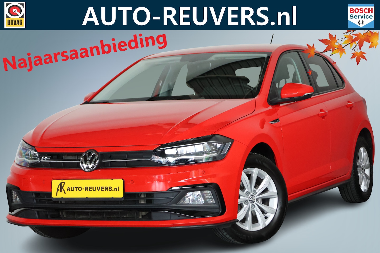 Volkswagen Polo - 1.0 TSI R-Line / LED / DSG / Clima / Bluetooth - AutoWereld.nl
