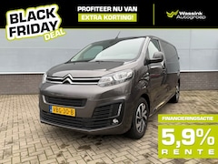 Citroën Jumpy - BLACK FRIDAY DEAL | M 2.0 BlueHDi 120 pk 3-zits | Navigatie | Lederen Bekleding | Parkeers