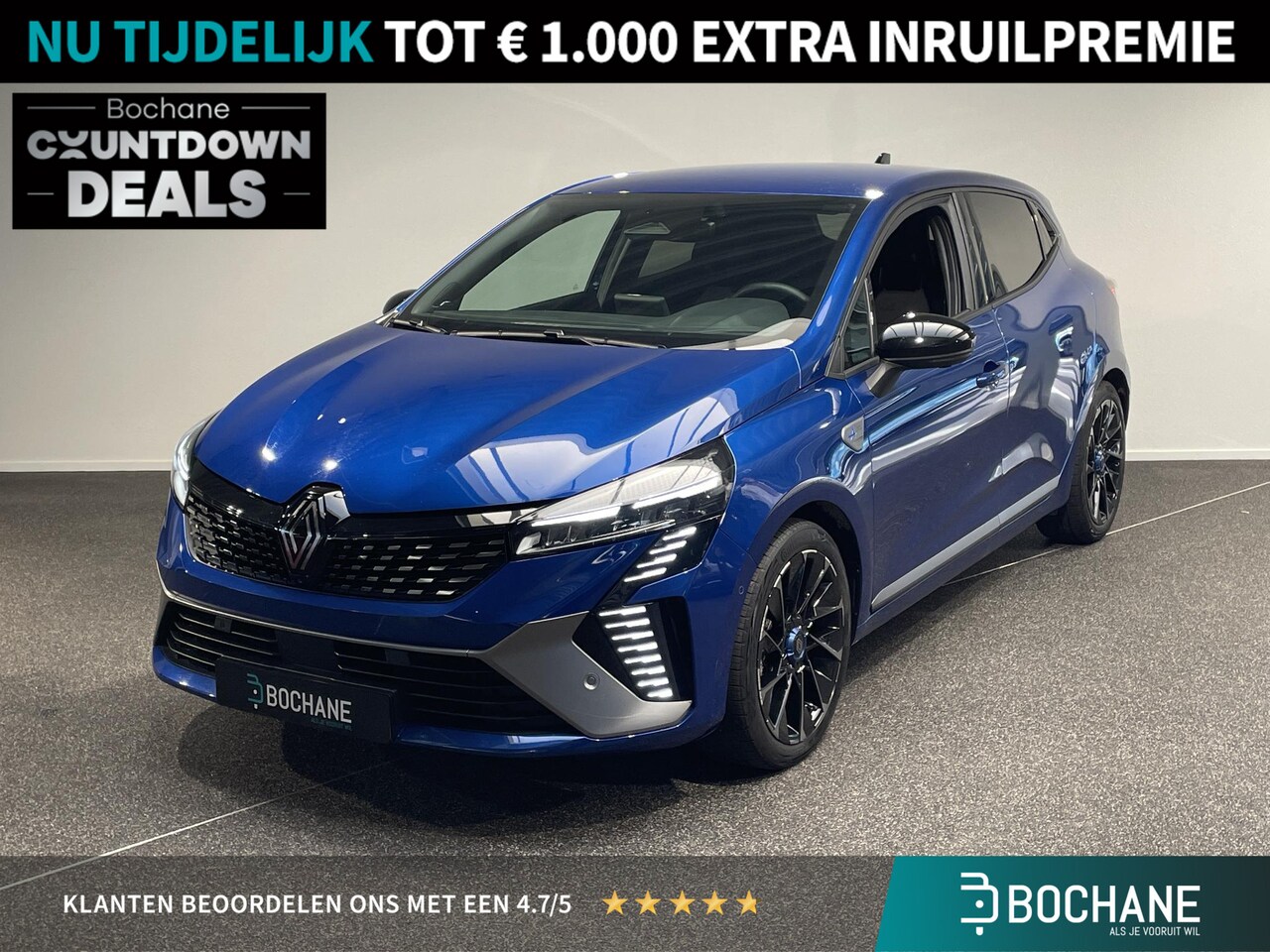 Renault Clio - 1.6 E-Tech Full Hybrid 145 esprit Alpine Climate controle | Navgatie | Adaptieve cruise co - AutoWereld.nl