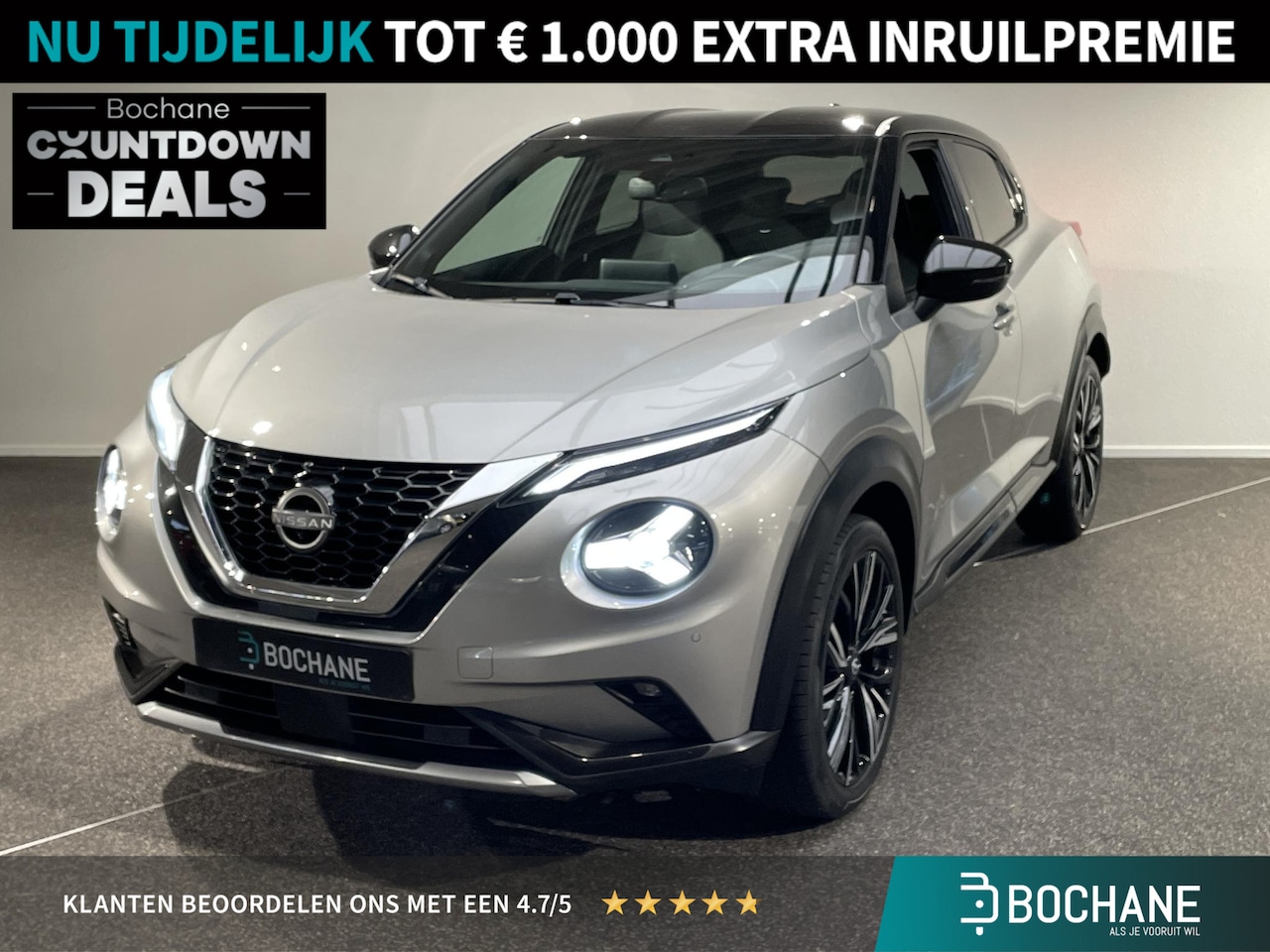 Nissan Juke - 1.0 DIG-T N-Design Navigatie | Climate controle | Applecarplay/androidauto | Camera - AutoWereld.nl