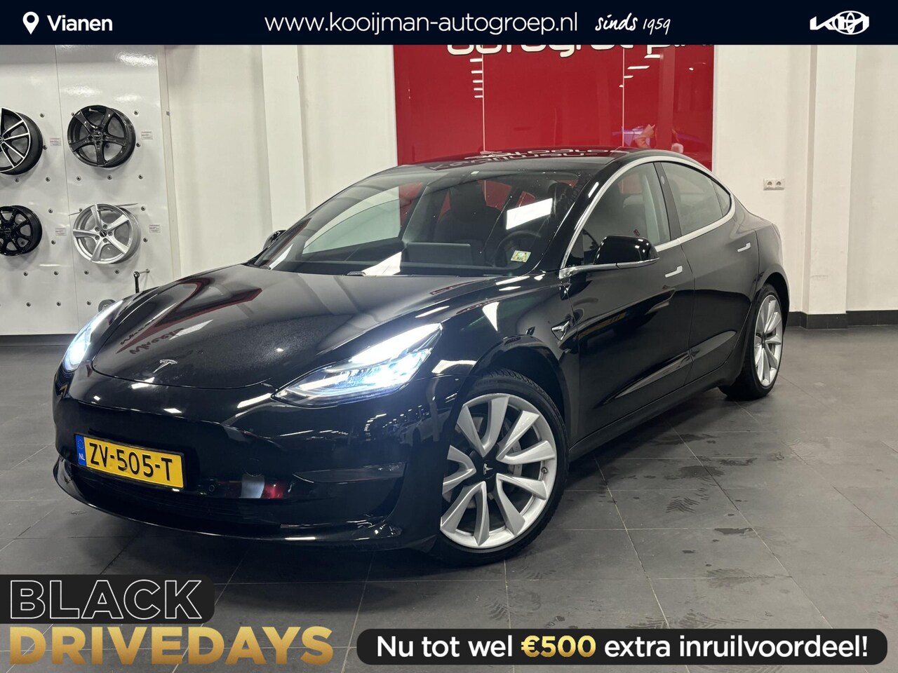 Tesla Model 3 - Standard RWD Plus 60 kWh eerste eigenaar, Nederlandse auto!! - AutoWereld.nl
