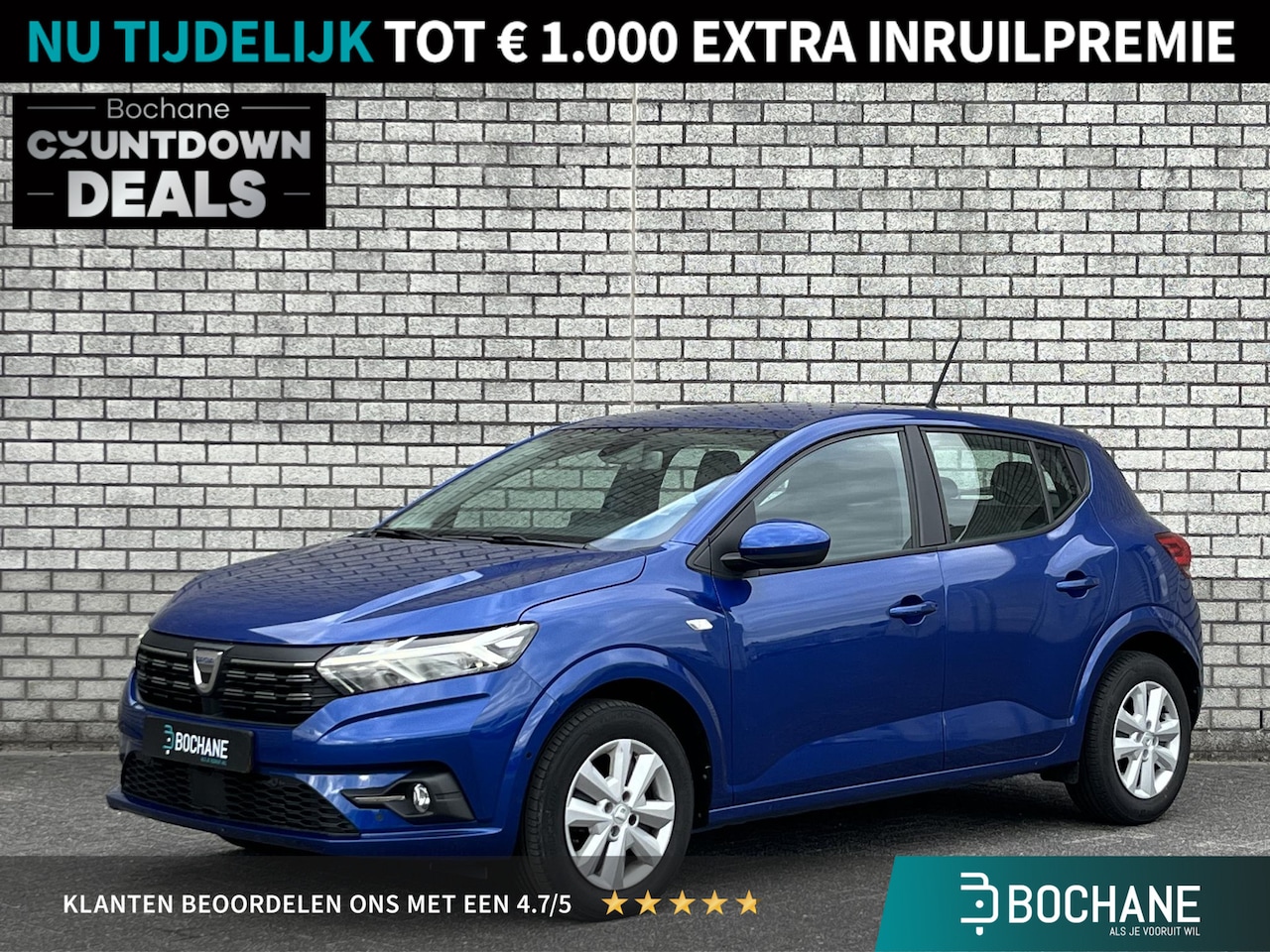 Dacia Sandero - 1.0 TCe 90 Comfort | Achteruitrijcamera | Apple CarPlay / Android Auto | Dodehoek detectie - AutoWereld.nl