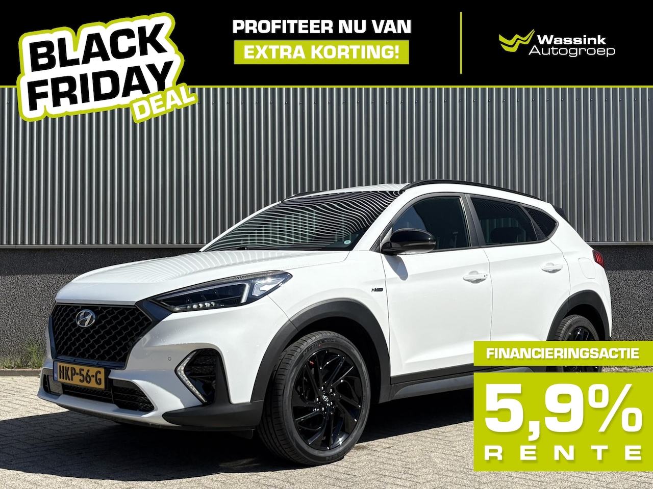 Hyundai Tucson - | Black Friday Deal! |1.6 T-GDi 177pk 7-DCT N-Line | Stoelverwarming Voor & Achter | Navig - AutoWereld.nl
