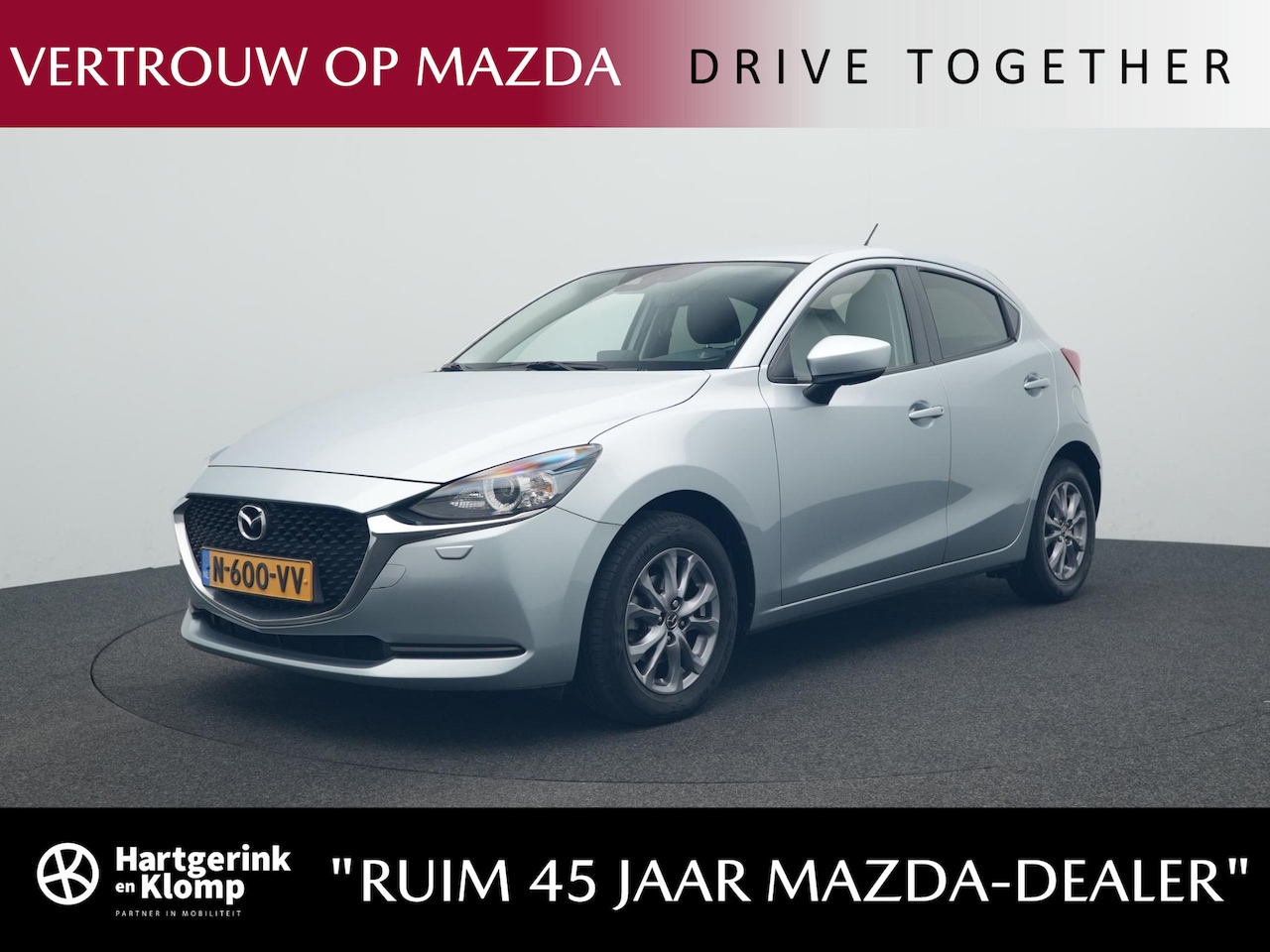 Mazda 2 - 1.5 Skyactiv-G Comfort met navigatie : dealer onderhouden - AutoWereld.nl