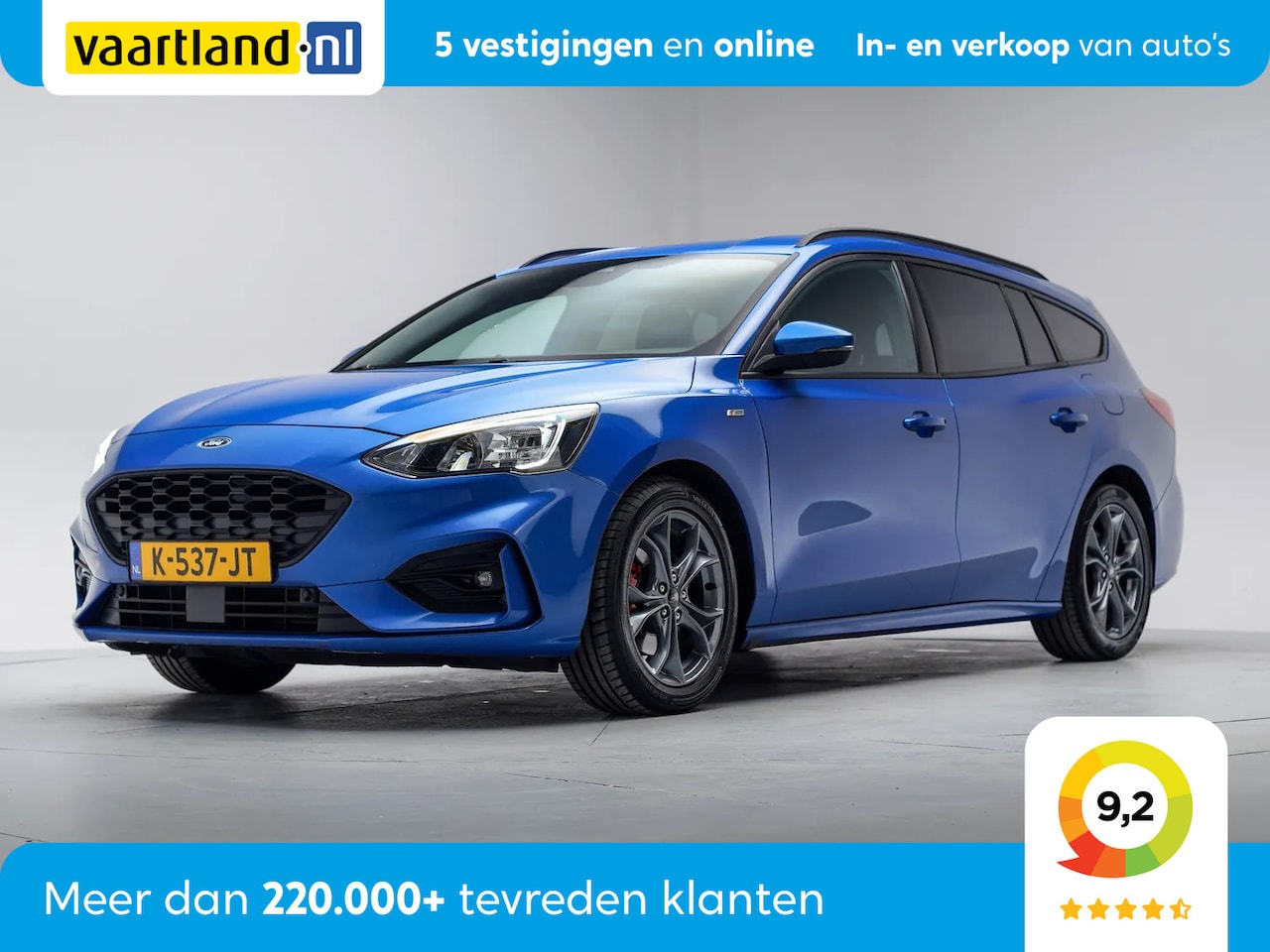 Ford Focus Wagon - 1.5 EcoBoost ST Line X Business Aut [ Trekhaak Stoelverwarming B&O ] - AutoWereld.nl