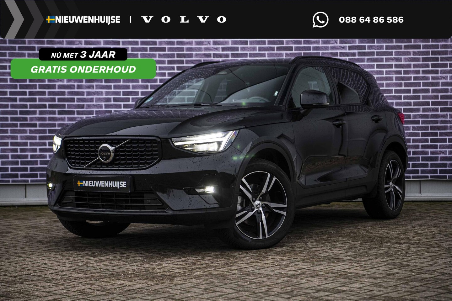 Volvo XC40 - 2.0 B3 Plus Dark | Adaptive cruise control | 360 camera | Pixel LED koplampen | Stoel- en - AutoWereld.nl