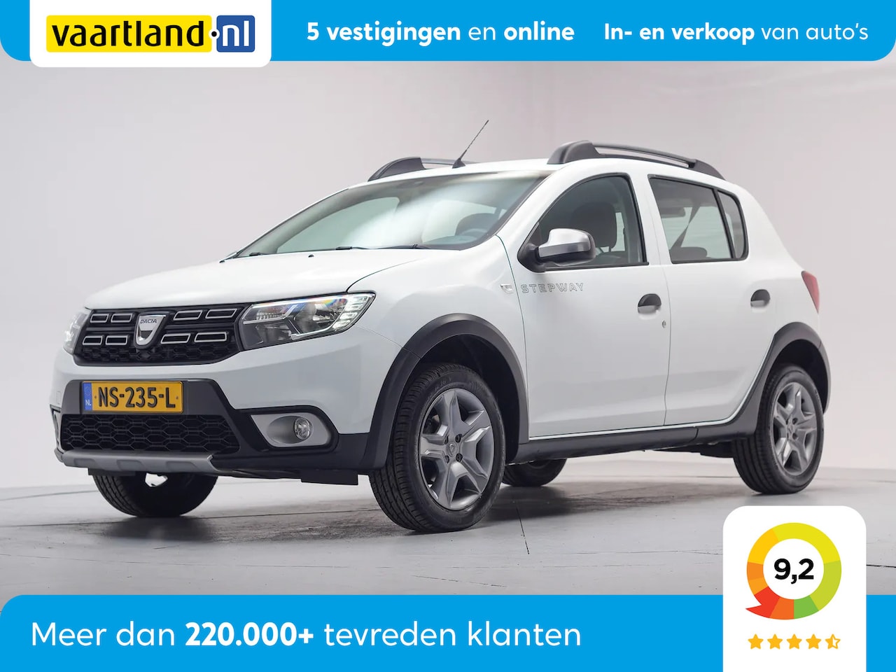 Dacia Sandero - 0,9 TCe Bi-Feul SL Stepway [ airco lichtmetaal navi ] - AutoWereld.nl