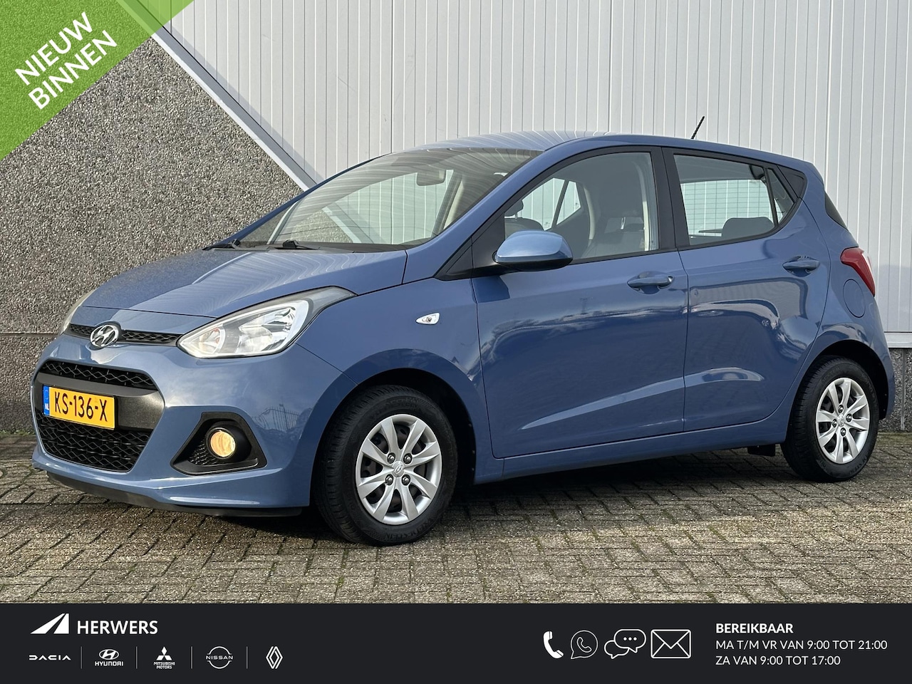Hyundai i10 - 1.0i i-Motion Comfort / Airco / Cruise Control / Centrale Deurvergrendeling / Elek. ramen - AutoWereld.nl