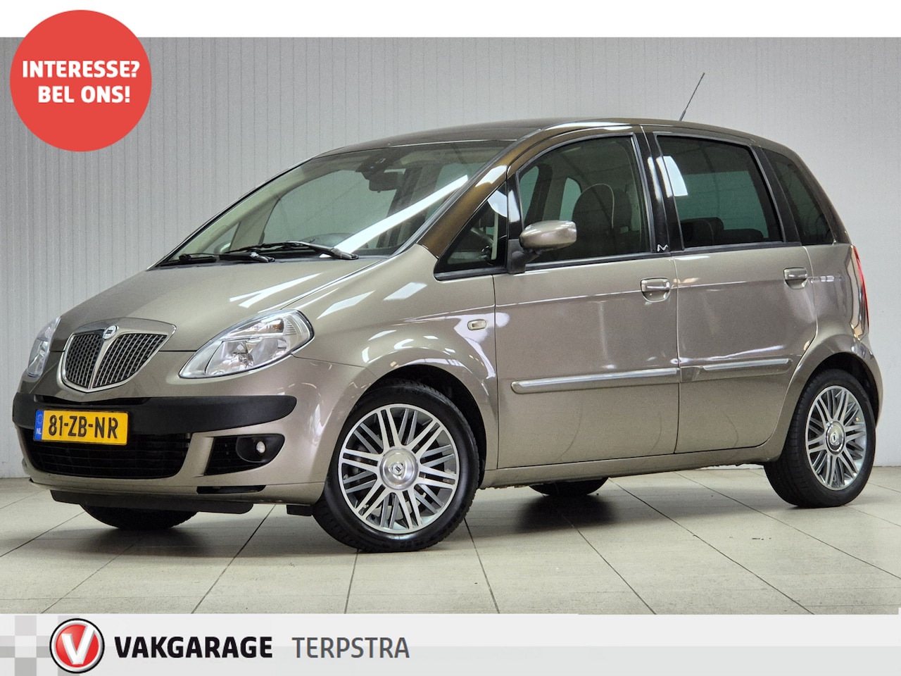 Lancia Musa - 1.4-16V Platino+ DFN/ Trekhaak/ Automaat!/ LEDER/ Panorama-Dak/ Clima/ Cruise/ Elek. pakke - AutoWereld.nl