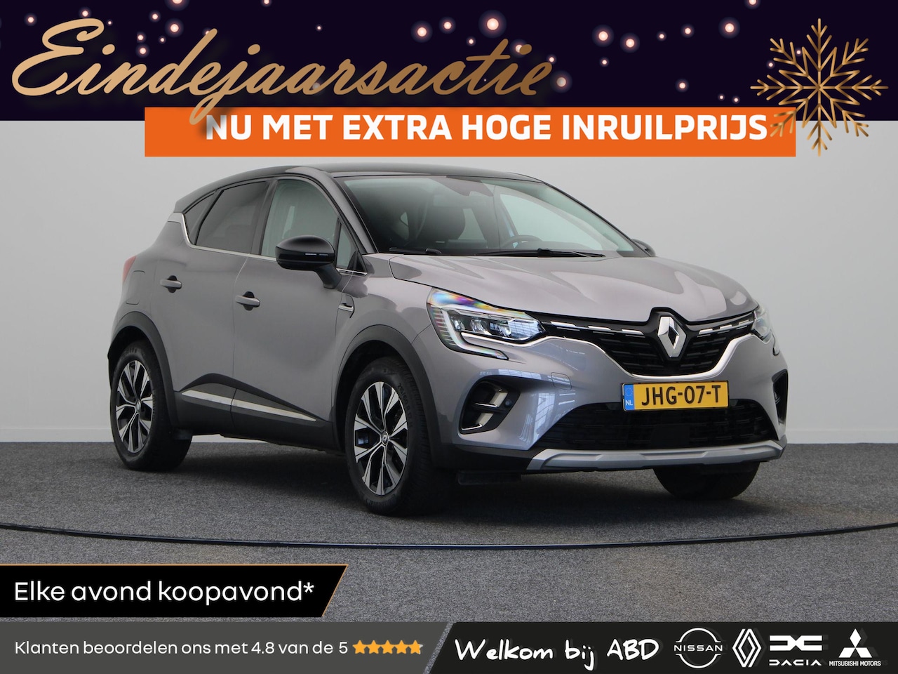 Renault Captur - 1.6 E-Tech Hybrid 145 Techno | Navigatie | Achteruitrijcamera | Parkeersensoren voor en ac - AutoWereld.nl