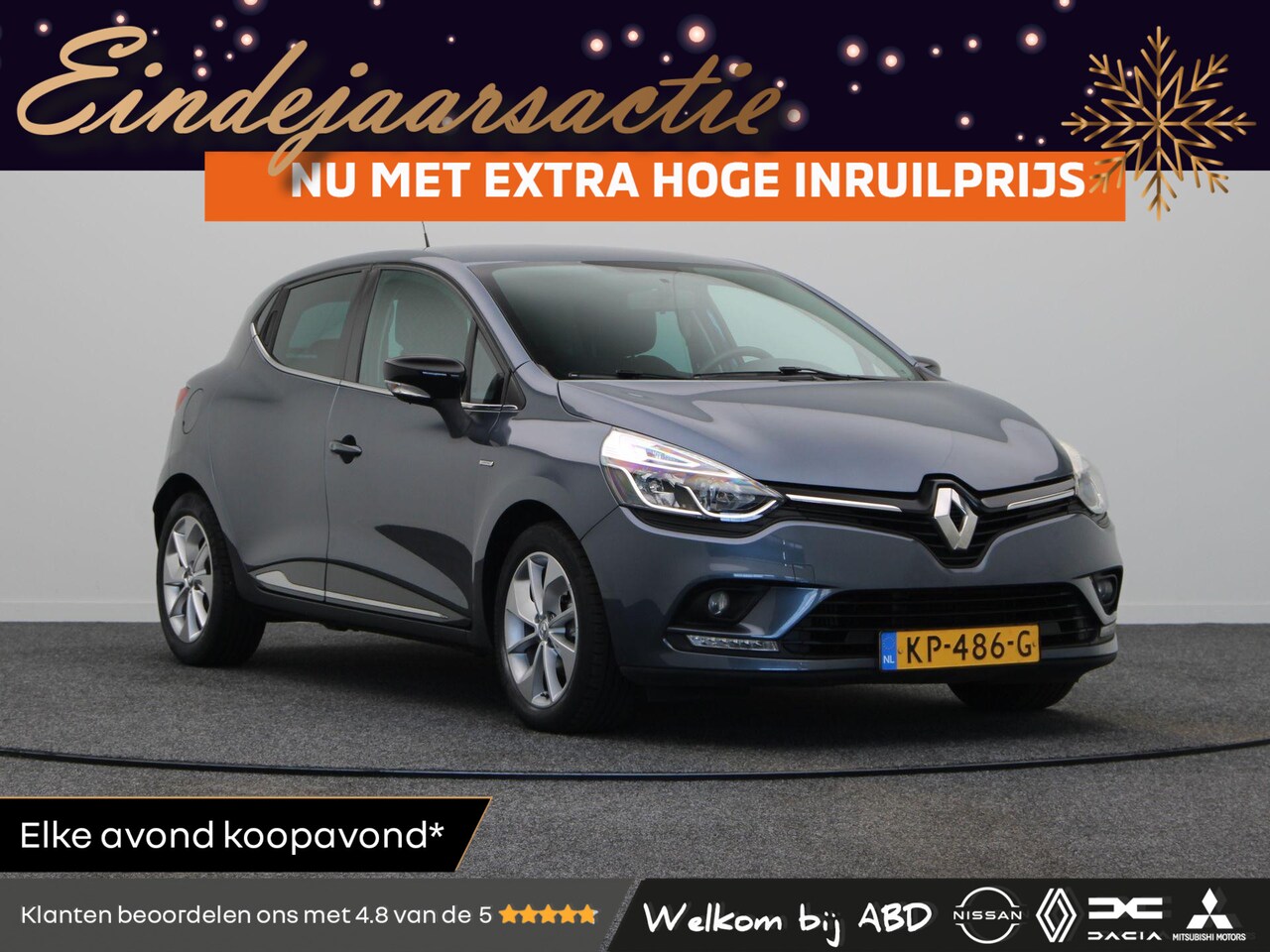 Renault Clio - 90pk TCe Limited | Cruise control | Parkeersensoren achter | LED dagrijverlichting | Navig - AutoWereld.nl