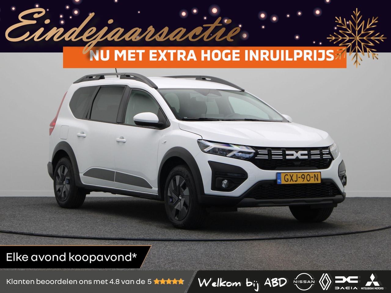 Dacia Jogger - Hybrid 140pk Expression 5p. | Trekhaak |  Cruise Control | Airco | Apple Carplay en Androi - AutoWereld.nl