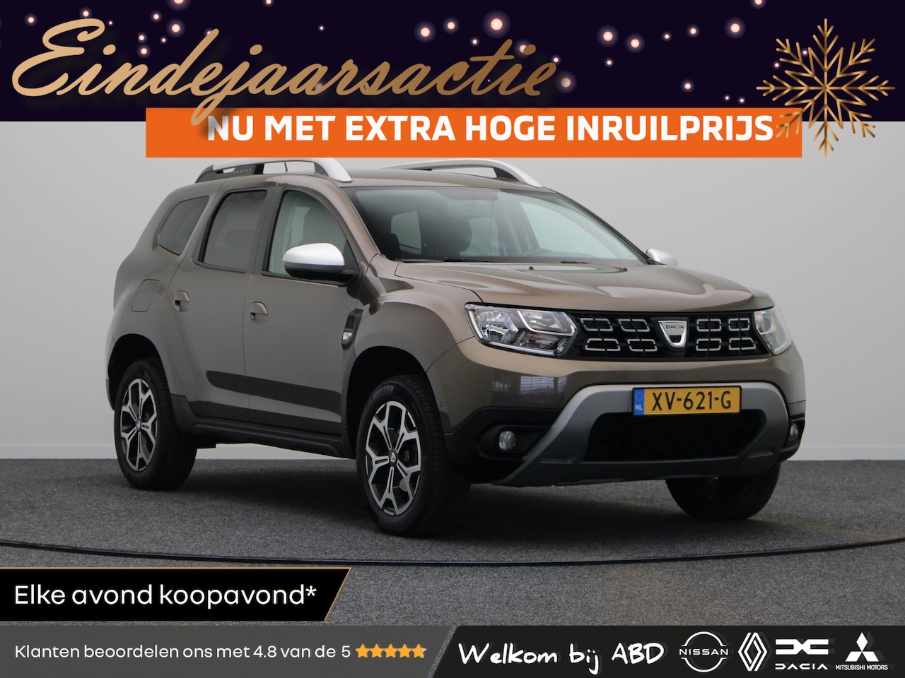 Dacia Duster - TCe 130pk Prestige | Dodehoek sensoren | Elektronische klimaatregeling | Camera's rondom | - AutoWereld.nl