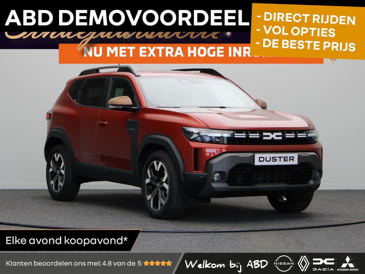 Dacia Duster - 1.6 Hybrid 140pk Extreme | Stoel en stuurwielverwarming | Climate control | 17" LMV | - AutoWereld.nl
