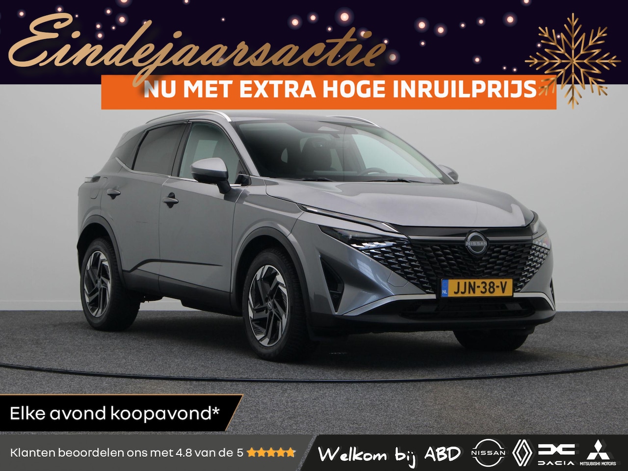 Nissan Qashqai - 158pk MHEV Xtronic N-Connecta | Headup-display | Stoel, stuur en voorruit verwarming | Ron - AutoWereld.nl