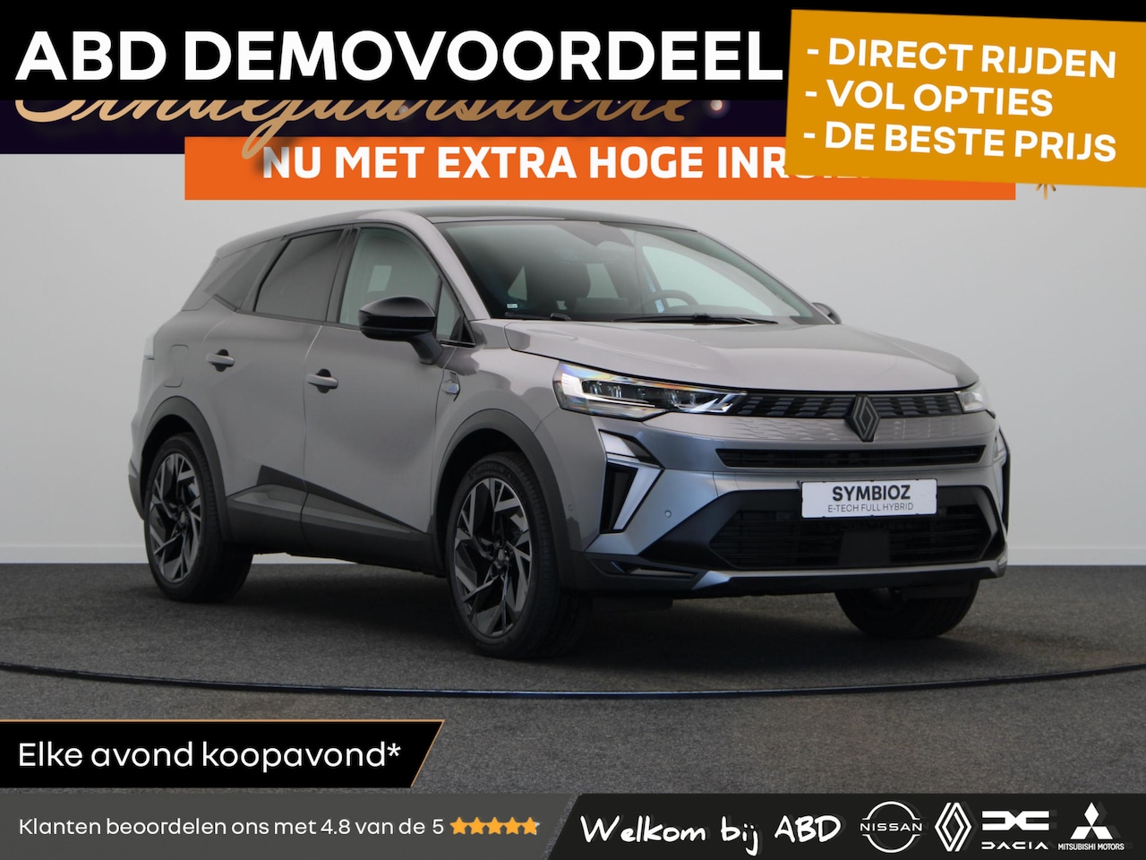 Renault Symbioz - 1.6 E-Tech hybrid 145pk esprit Alpine | Harman Kardon | Panoramisch vast glazen dak | Stuu - AutoWereld.nl