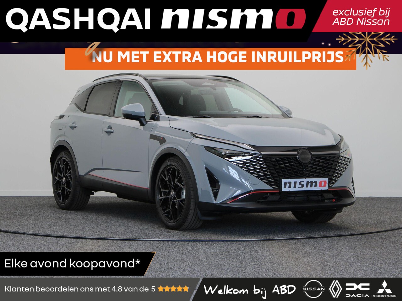 Nissan Qashqai - 158pk MHEV Nismo+ | Nissan Motorsport | Exclusief bij ABD | tot 1800kg trekgewicht | - AutoWereld.nl