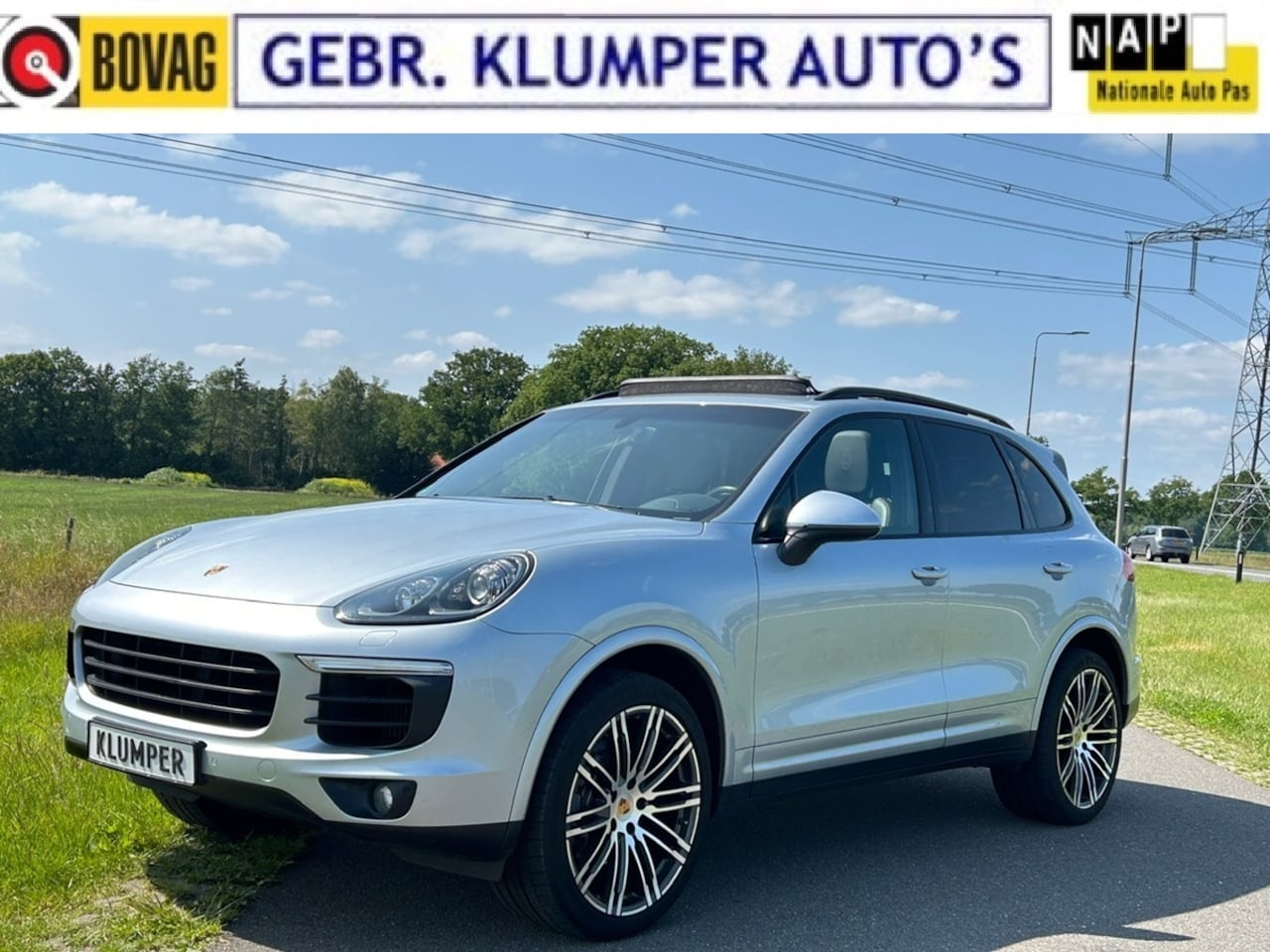 Porsche Cayenne - 3.0 D Platinum Edition Luchtvering, Pano, NL-Auto, Leer, Cruise, ECC, 21" - AutoWereld.nl