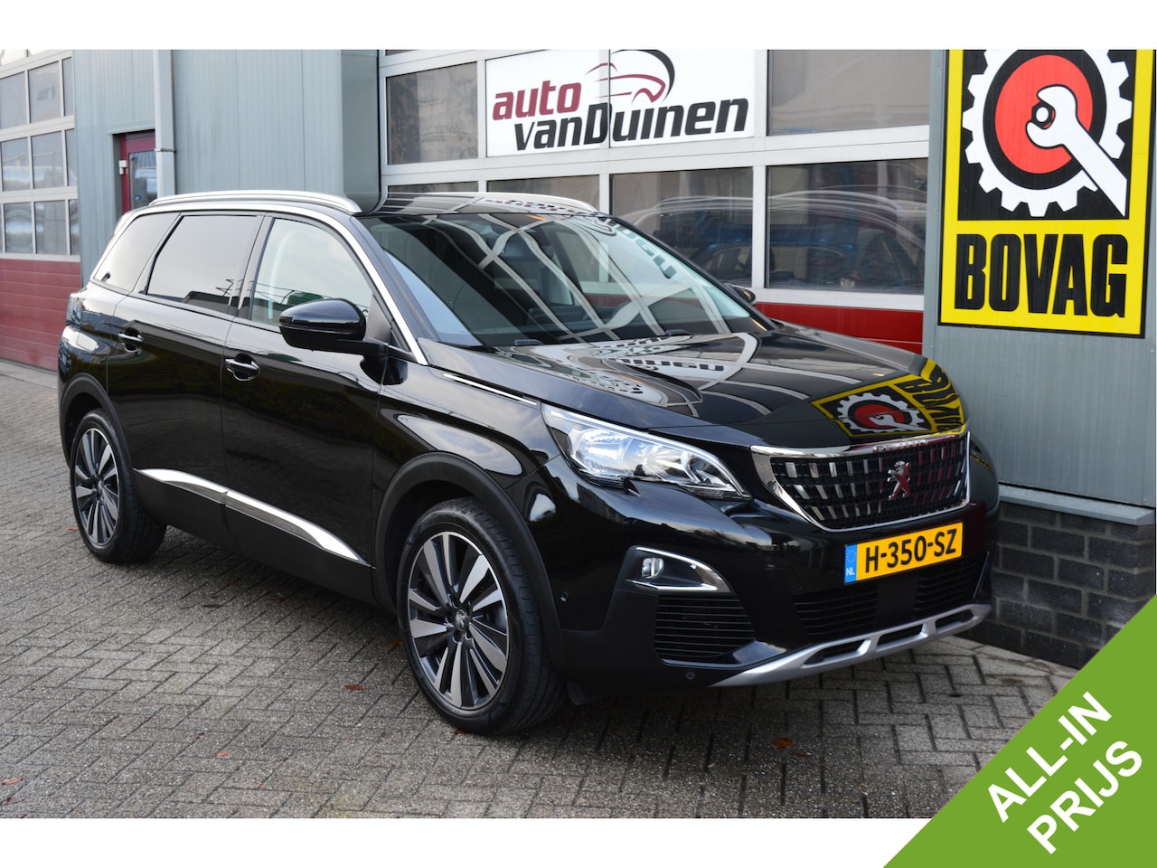 Peugeot 5008 - 1.2 PureTech Blue Lease Premium O.a: Afn. Haak, Keyless, Stoelverw, Carplay, Etc. All-in p - AutoWereld.nl