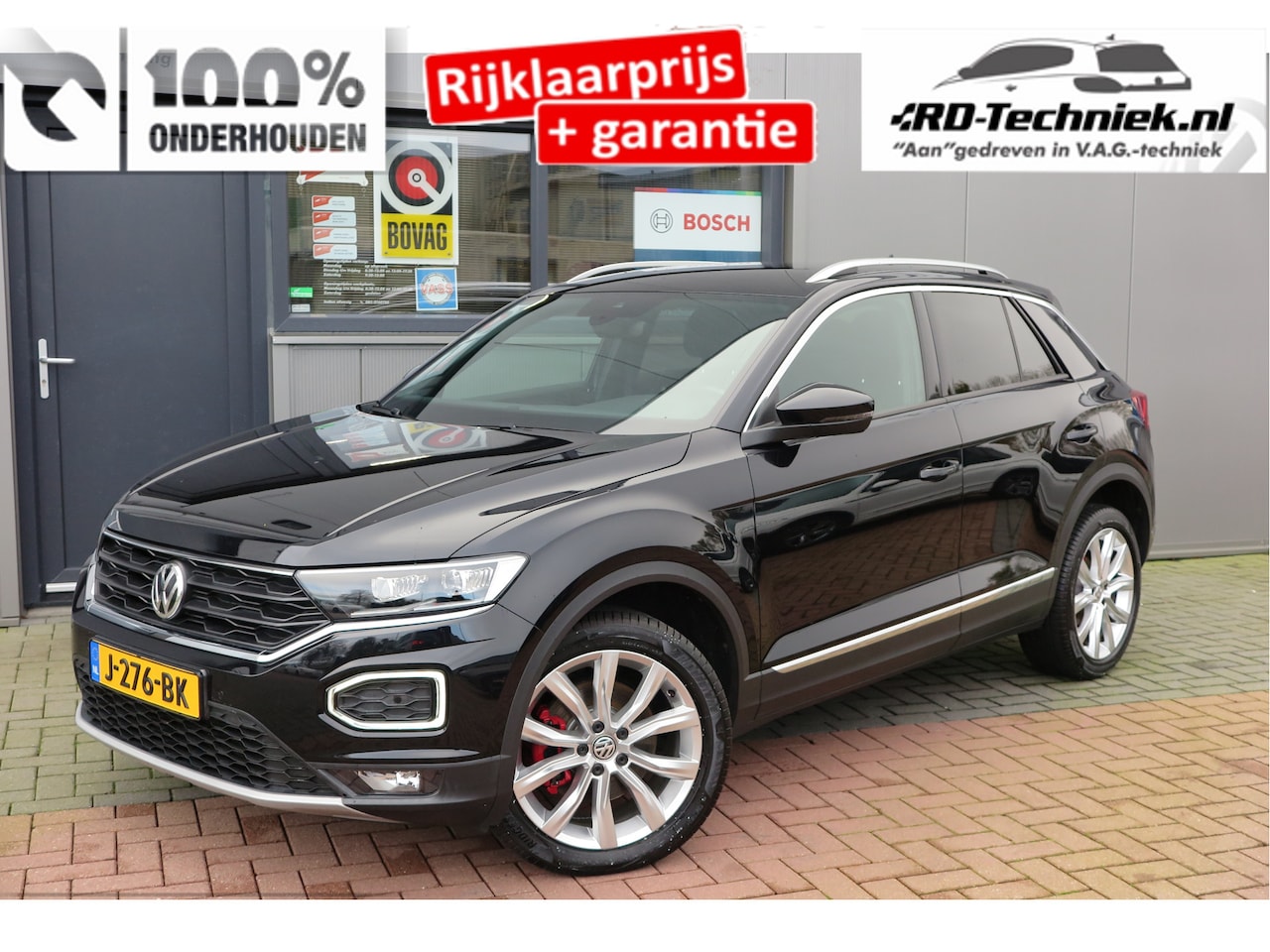 Volkswagen T-Roc - 1.5 TSI 150pk DSGSport Camera , Virtual Cockpit , Navi , Led , Carplay, DAB+ ,PDC, LMV, El - AutoWereld.nl