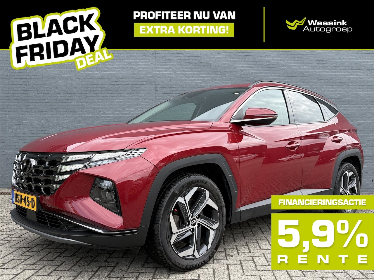 Hyundai Tucson - BLACK FRIDAY DEAL | 1.6 T-GDi PHEV 265pk AWD Automaat Comfort Smart | Stoel & Stuurverwarm - AutoWereld.nl