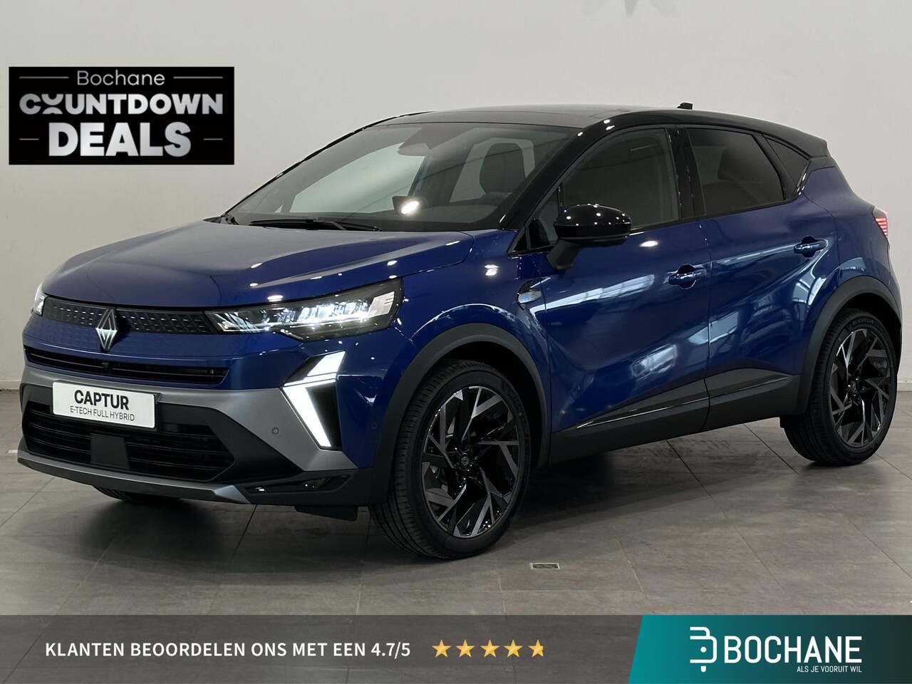 Renault Captur - 1.8 E-Tech Full Hybrid 160 Esprit Alpine | Pack Privilège | Pack Light & Sound | Van: € 41 - AutoWereld.nl