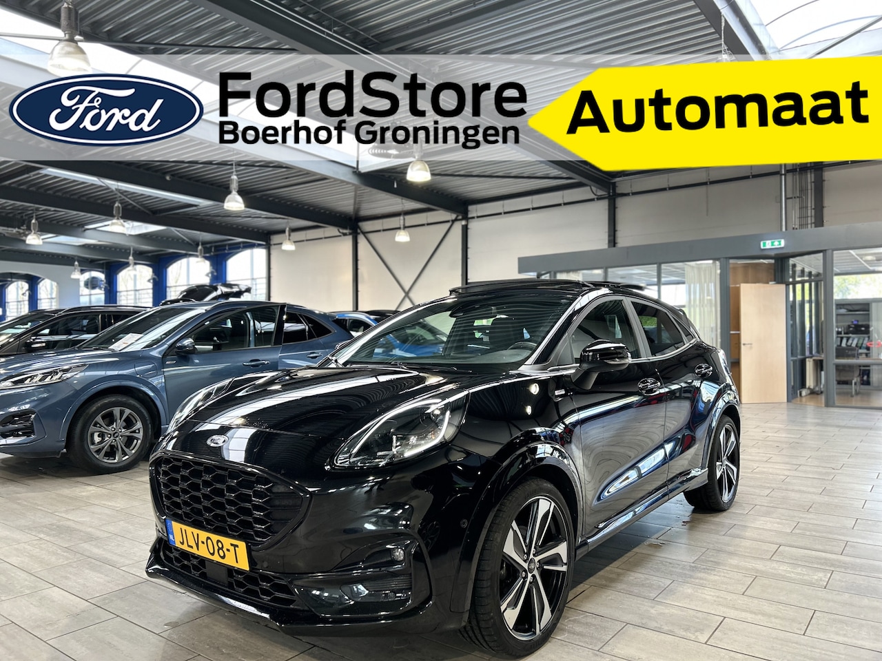 Ford Puma - EcoBoost Hybrid 155 pk St-Line | Trekhaak | Winterpack | Pano | Adapt.Cruise | Camera | El - AutoWereld.nl