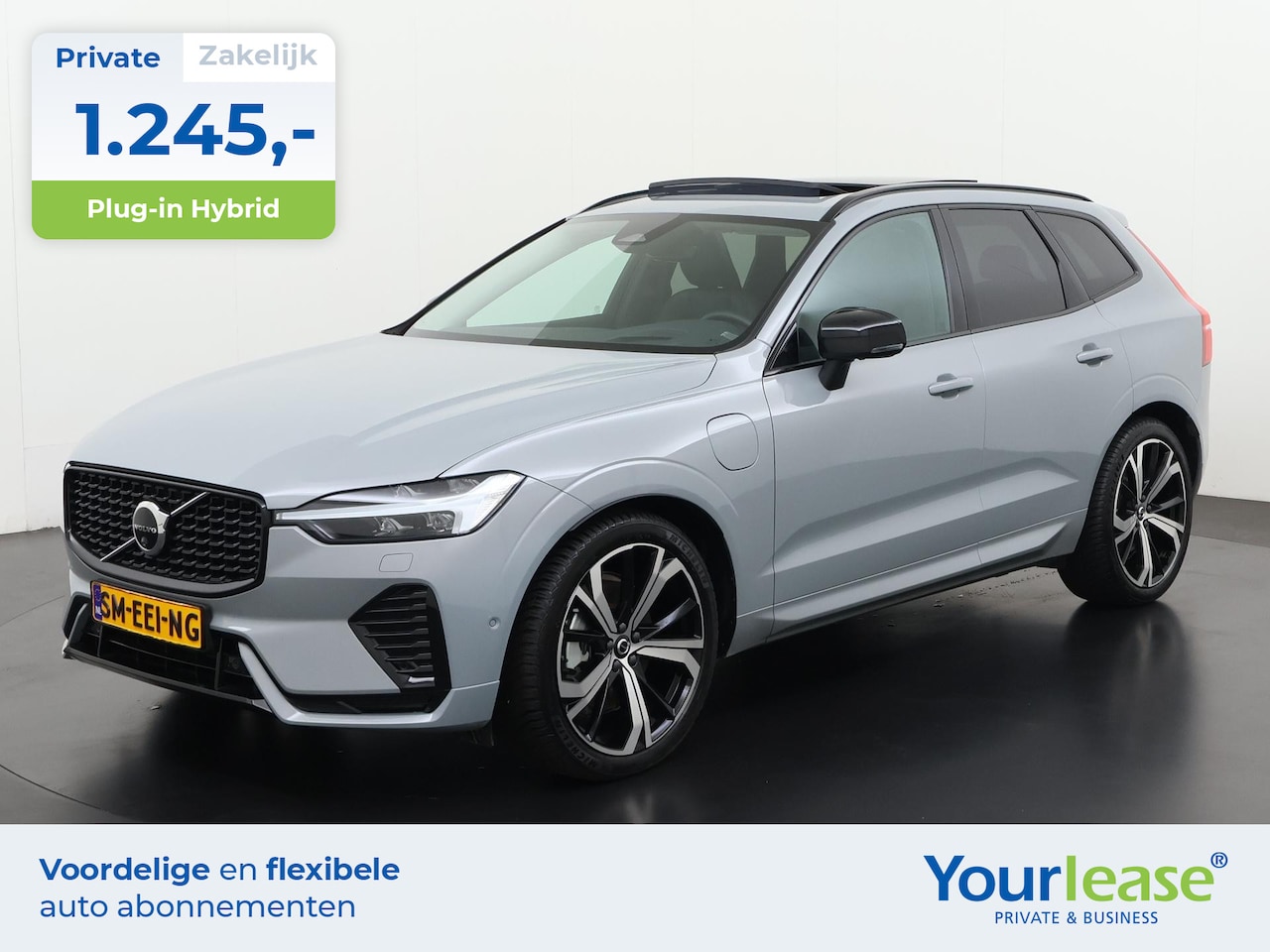 Volvo XC60 - T6 Recharge AWD Ultra Dark | All-in 1245,- Private Lease | Direct uit voorraad - AutoWereld.nl