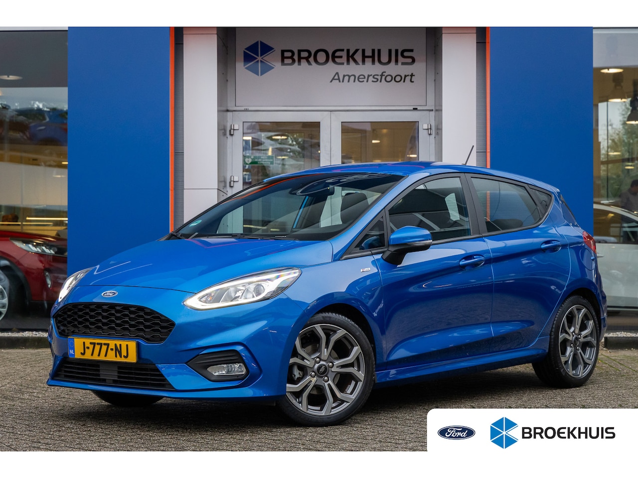 Ford Fiesta - 1.0 EcoBoost ST-Line | Apple Carplay/Android Auto | Cruise control | Airco | Dealer onderh - AutoWereld.nl