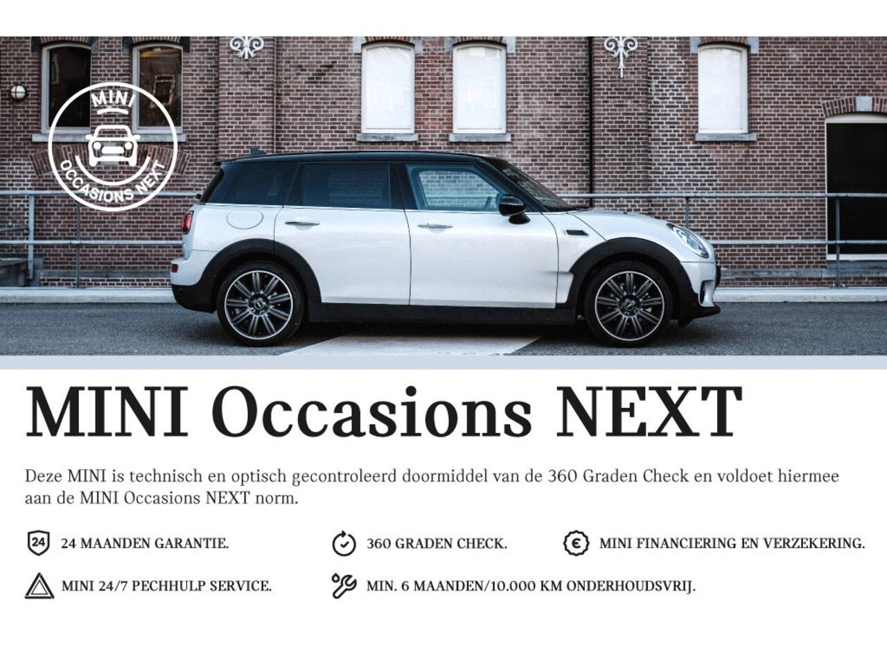 MINI Clubman - Cooper Richmond Park Edition | Panorama | Harman Kardon | Camera | 18" - AutoWereld.nl