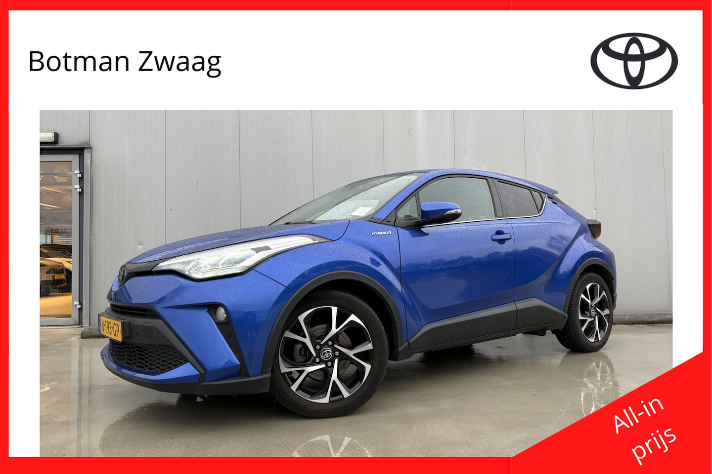 Toyota C-HR - 1.8 Hybrid Style | dodehoek detector | - AutoWereld.nl