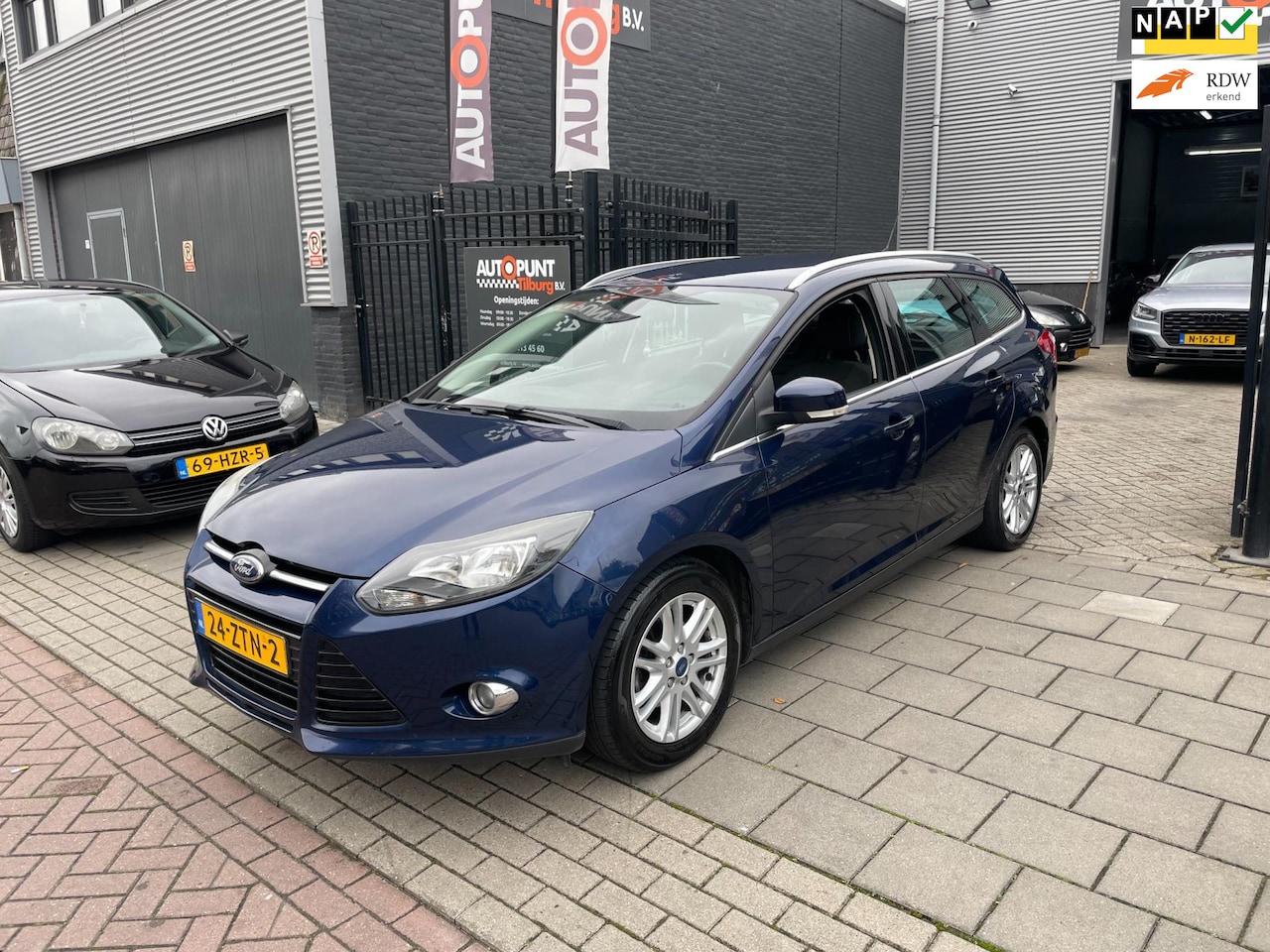 Ford Focus Wagon - 1.0 EcoBoost Titanium Trekhaak Airco 6Bak NAP APK - AutoWereld.nl