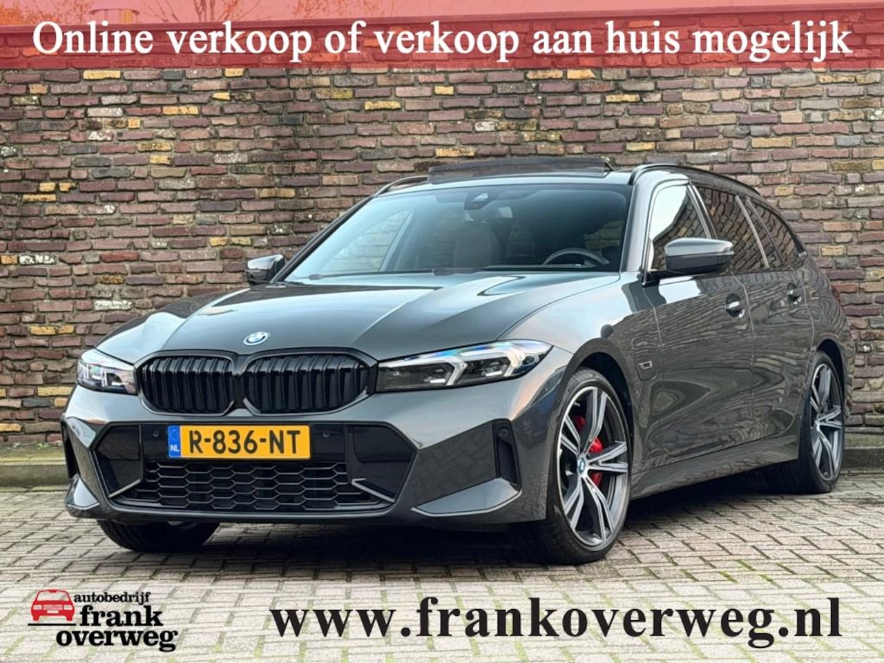 BMW 3-serie - 320E M-Sport Pro Pakket Panodak 19 Inch Trekhaak Leer Head-Up - AutoWereld.nl