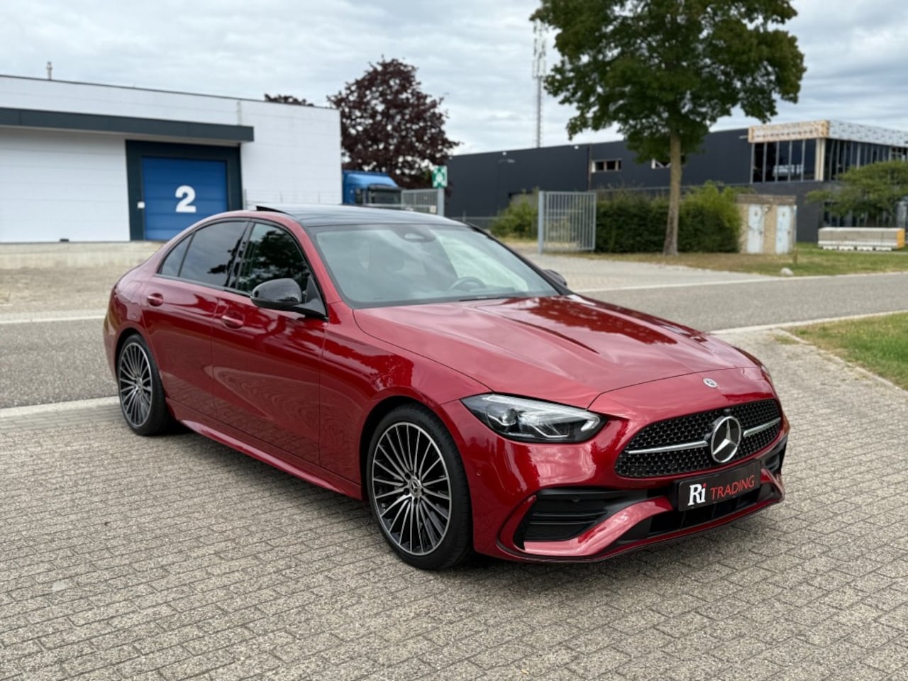 Mercedes-Benz C-klasse - 180 AMG Pano Sfeerverl Night Pakket - AutoWereld.nl