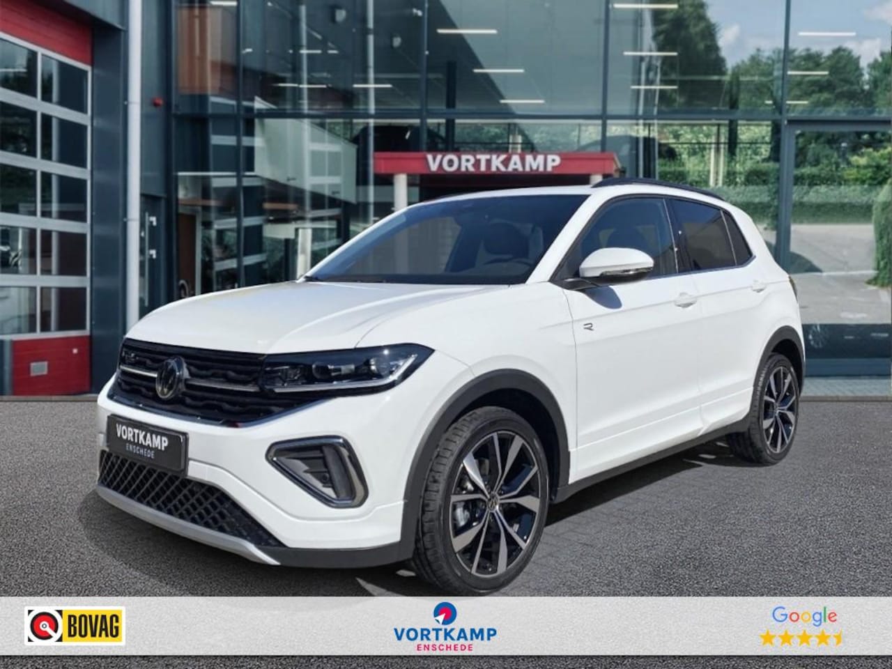 Volkswagen T-Cross - 1.0 TSI DSG R-LINE TREKHAAK/CAMERA/CARPLAY/ACC/STOELVERW - AutoWereld.nl